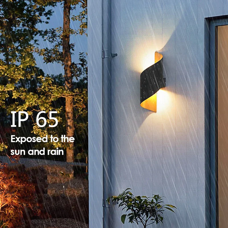 IP65 LED Outdoor Wall Light – 10W Waterproof Up Down Sconce for Home & Porch - Image 2