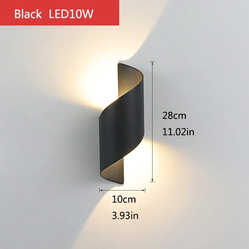 IP65 LED Outdoor Wall Light – 10W Waterproof Up Down Sconce for Home & Porch - Image 8