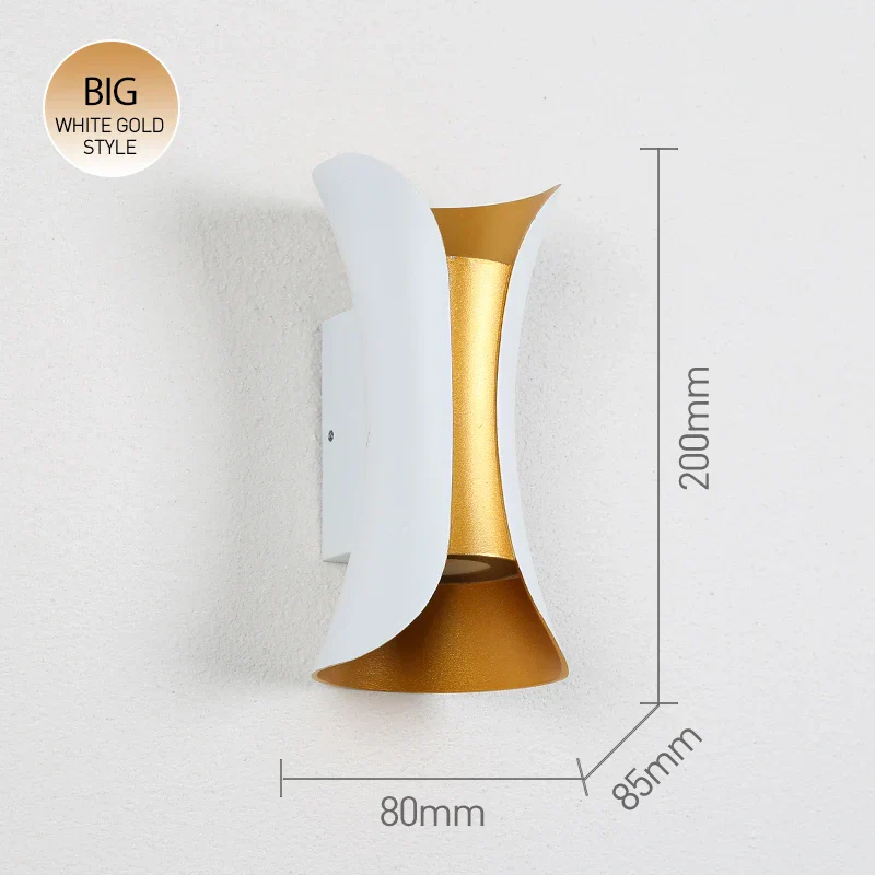 IP65 LED Outdoor Wall Light – 6W/10W Waterproof Aluminum Sconce for Porch Garden - Image 12