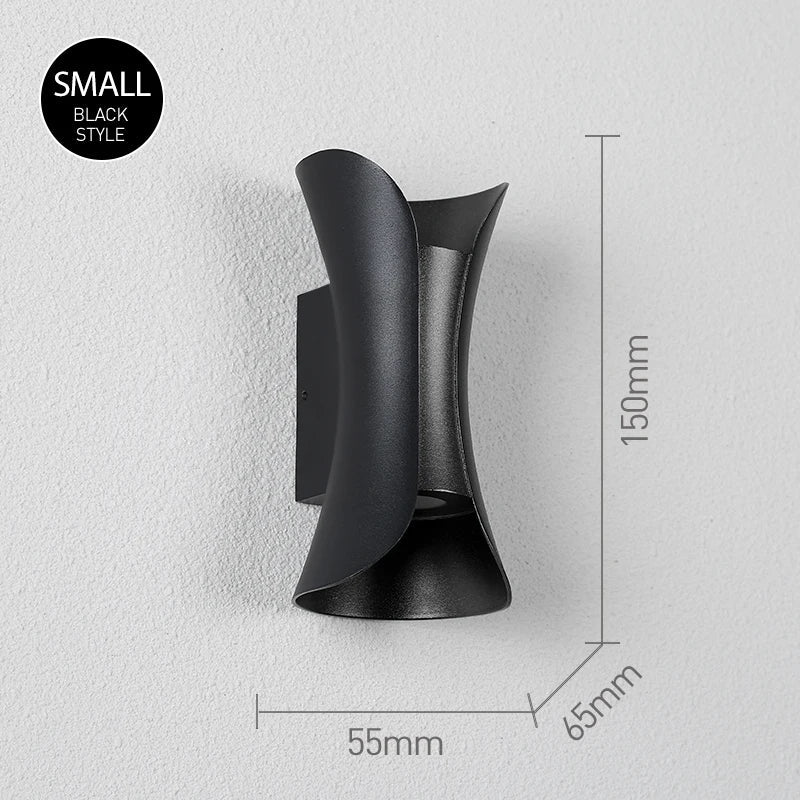 IP65 LED Outdoor Wall Light – 6W/10W Waterproof Aluminum Sconce for Porch Garden - Image 13