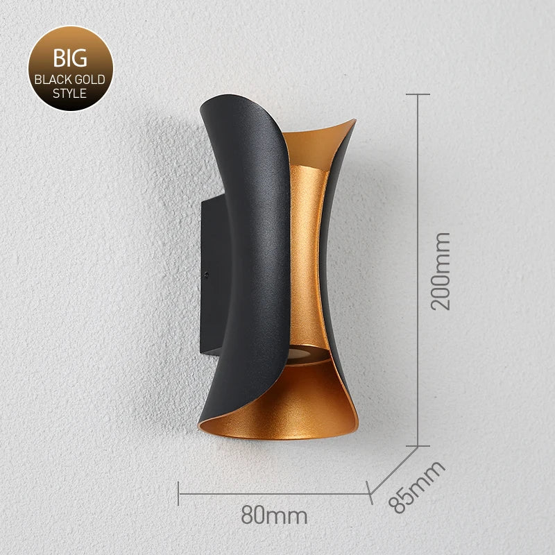 IP65 LED Outdoor Wall Light – 6W/10W Waterproof Aluminum Sconce for Porch Garden - Image 15