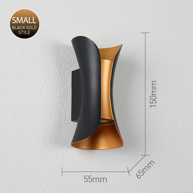 IP65 LED Outdoor Wall Light – 6W/10W Waterproof Aluminum Sconce for Porch Garden - Image 17