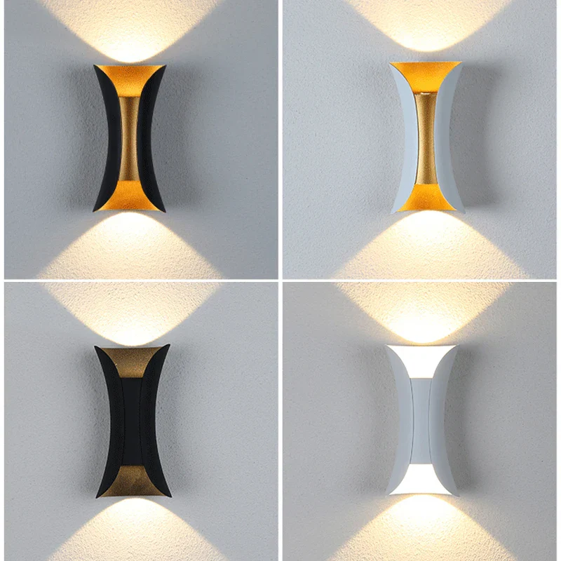 IP65 LED Outdoor Wall Light – 6W/10W Waterproof Aluminum Sconce for Porch Garden - Image 3