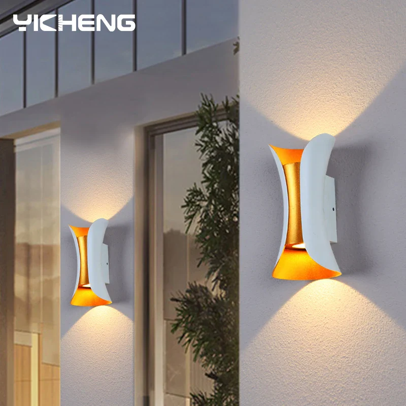 IP65 LED Outdoor Wall Light – 6W/10W Waterproof Aluminum Sconce for Porch Garden - Image 5