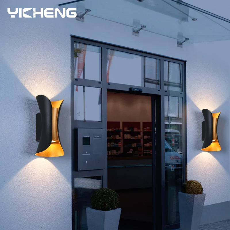 IP65 LED Outdoor Wall Light – 6W/10W Waterproof Aluminum Sconce for Porch Garden - Image 6