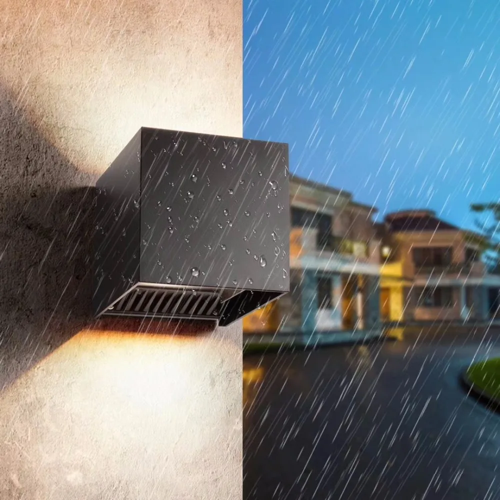 IP65 LED Wall Light – Outdoor Waterproof Aluminum Sconce for Porch, Garden & Bedroom - Image 12