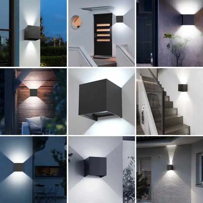 IP65 LED Wall Light – Outdoor Waterproof Aluminum Sconce for Porch, Garden & Bedroom - Image 6