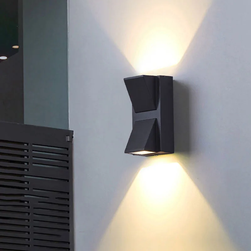 IP65 Waterproof LED Outdoor Wall Sconce Aluminum Garden Balcony Light 110V - Image 3
