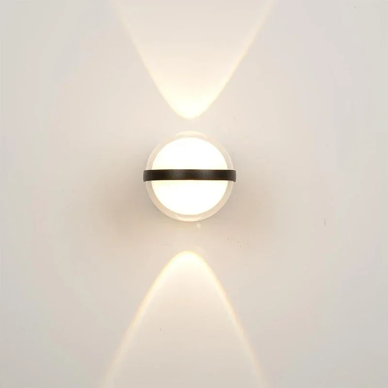 IP65 Waterproof Outdoor Wall Light Modern Round Lamp for Balcony Corridor - Image 2