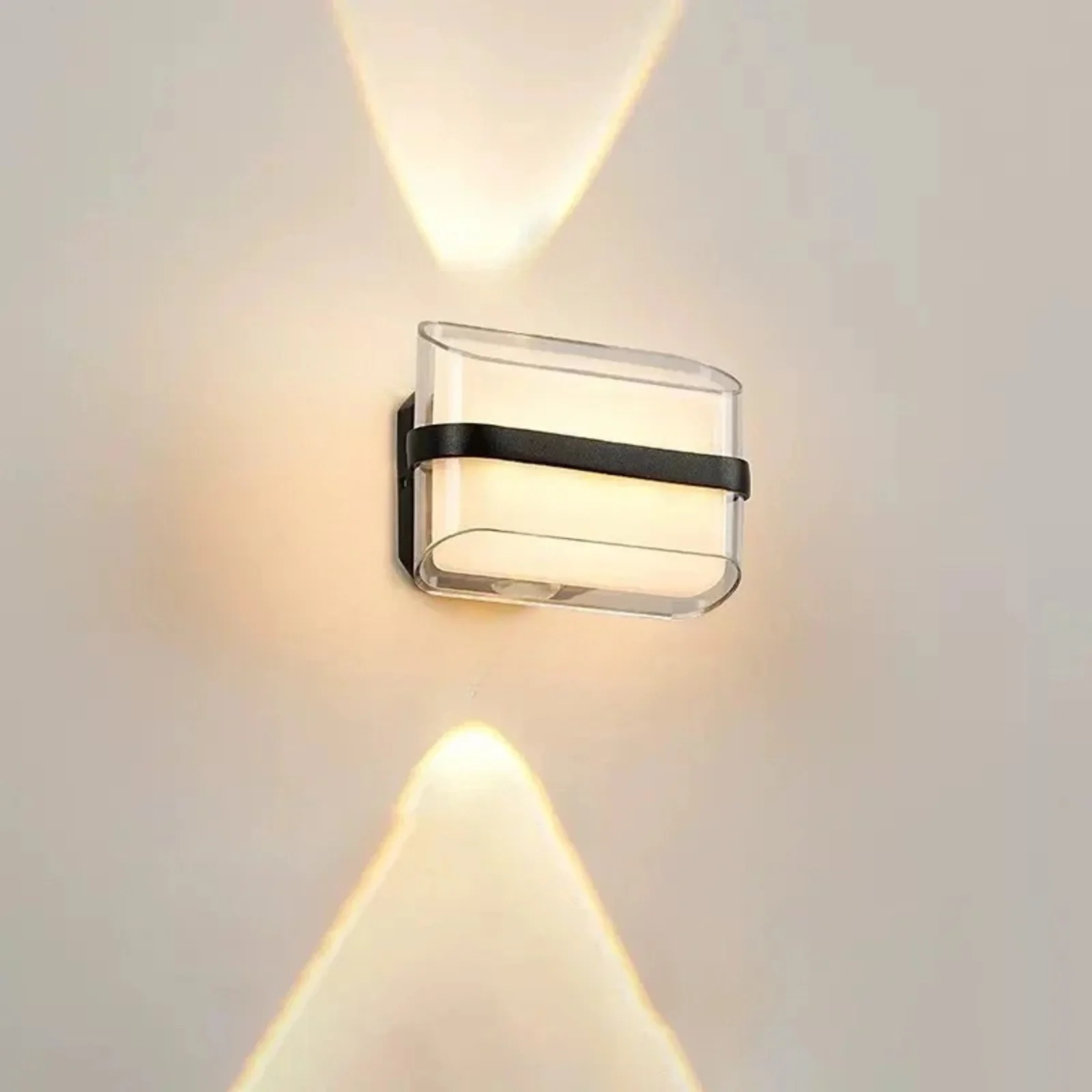 IP65 Waterproof Outdoor Wall Light Modern Round Lamp for Balcony Corridor - Image 7