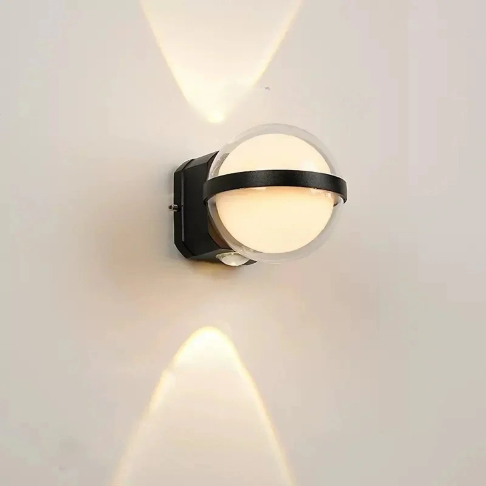 IP65 Waterproof Outdoor Wall Light Modern Round Lamp for Balcony Corridor - Image 8