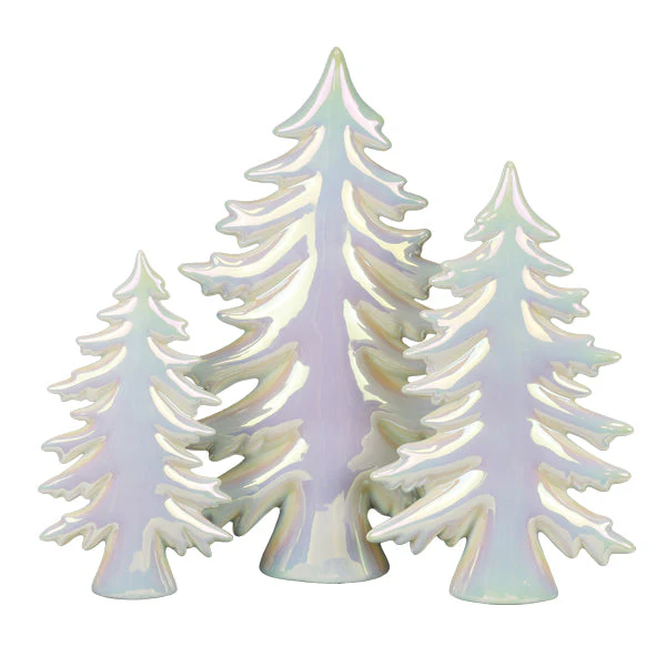 Iridescent Ceramic Trees Set - Image 2
