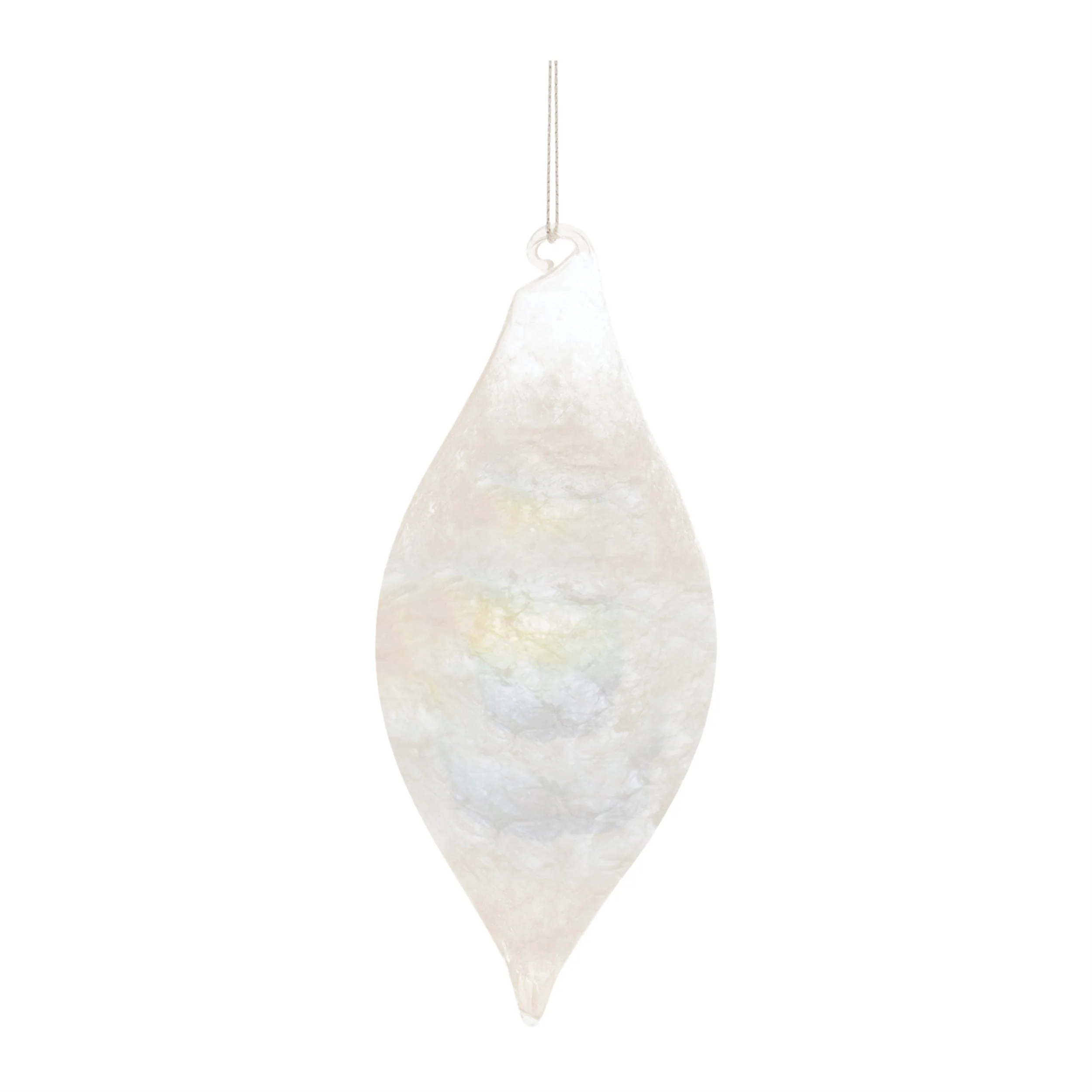 Iridescent Cloudy Glass Ornament (Set of 6) - Image 4