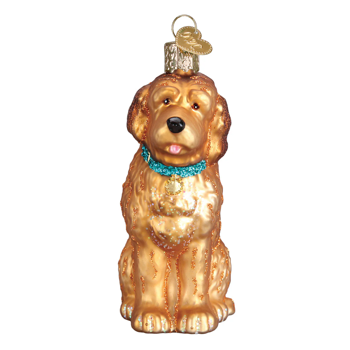 Irish Doodle Ornament 3.75in - Image 2