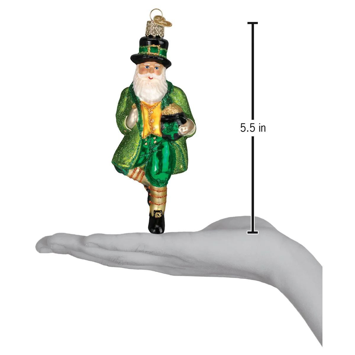 Irish Santa Ornament - Image 4