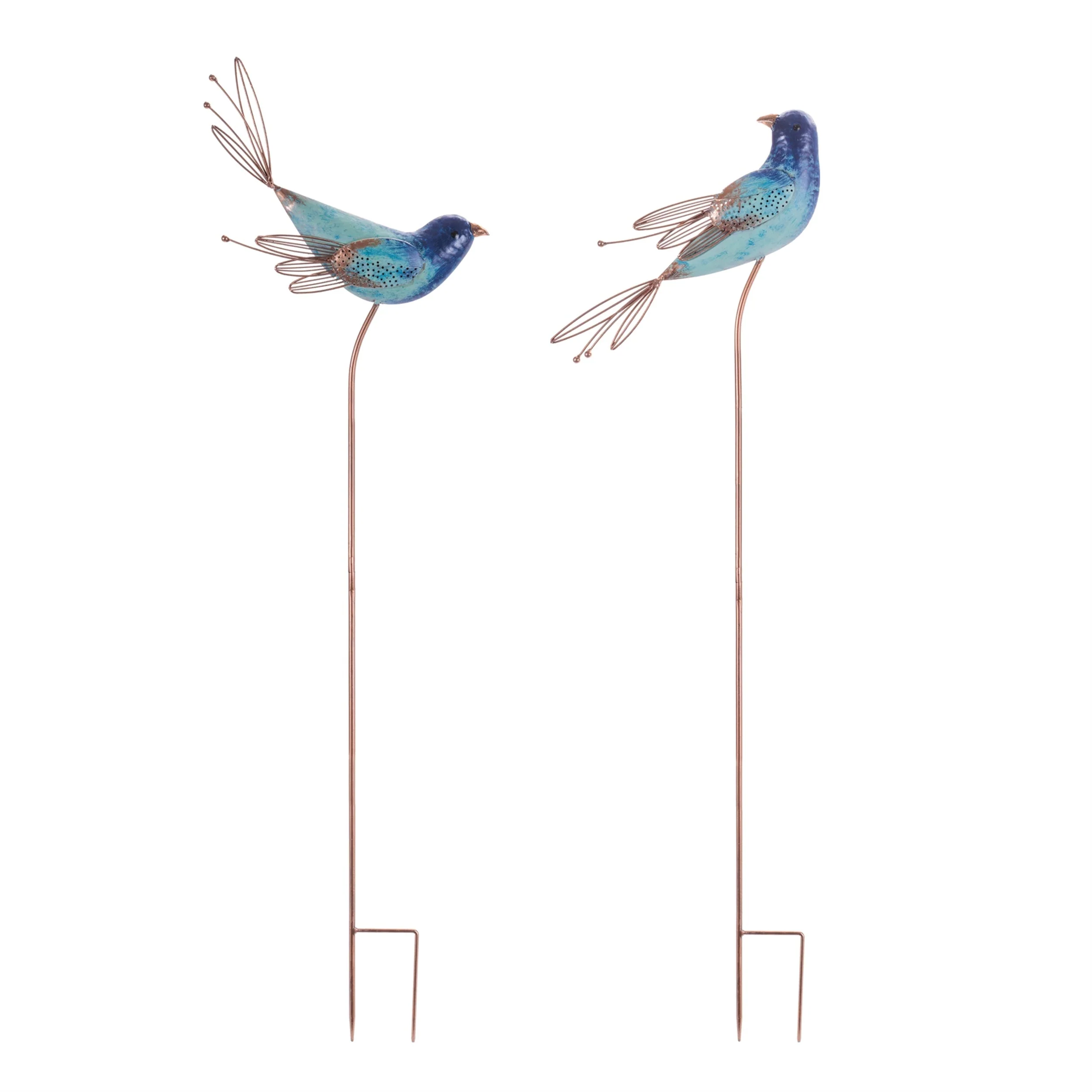 Iron Bird Garden Stake (Set of 2) - Image 2