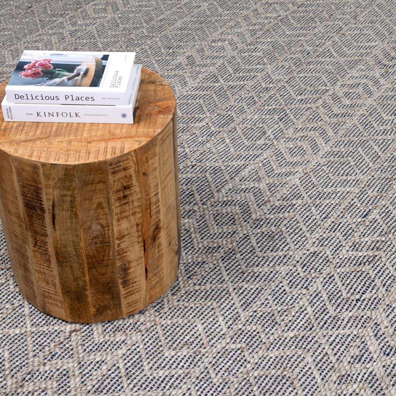 Ironia Handmade Faux Silk Rug - Clearance - Image 6