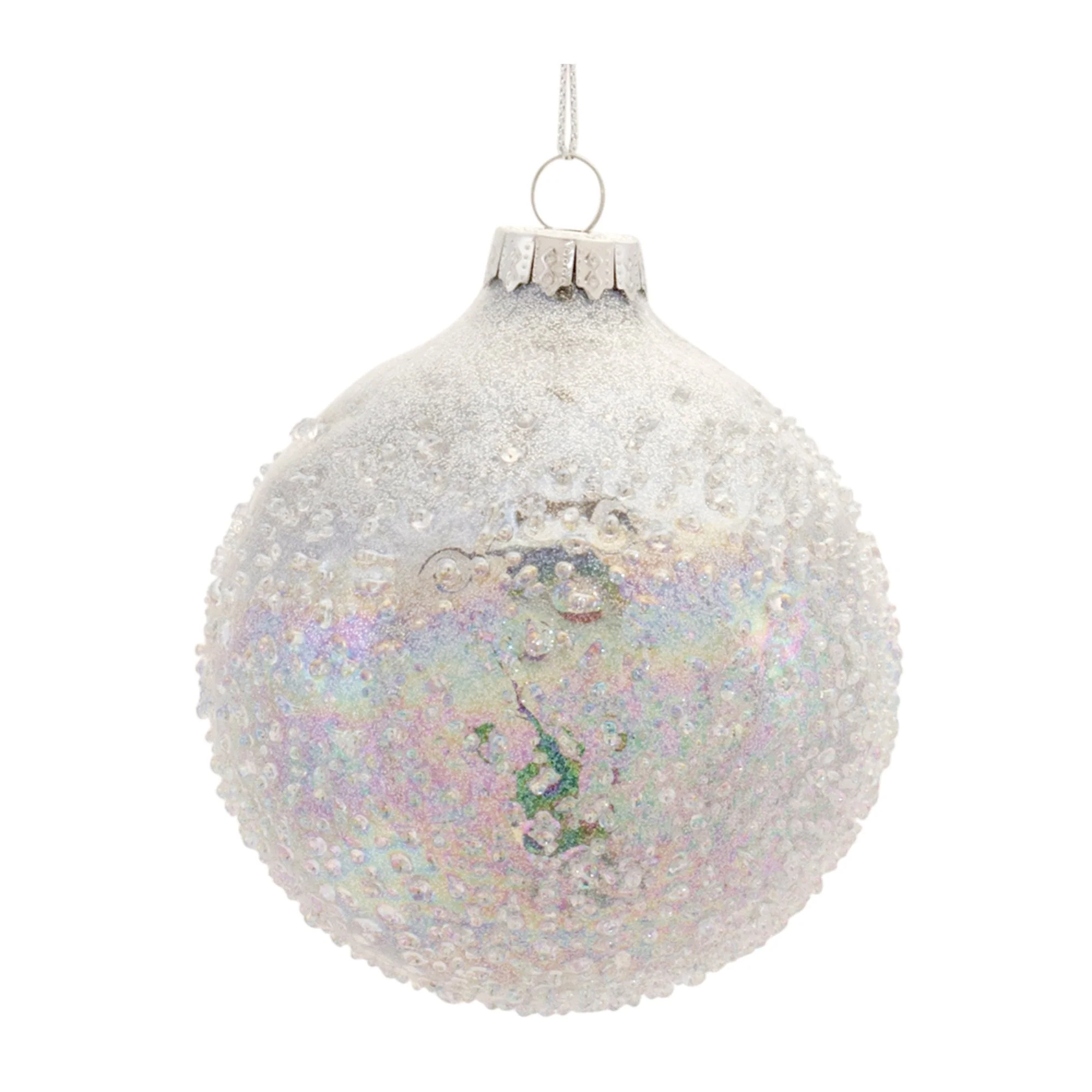 Irredescent Glass Ball Ornament (Set of 12) - Image 3