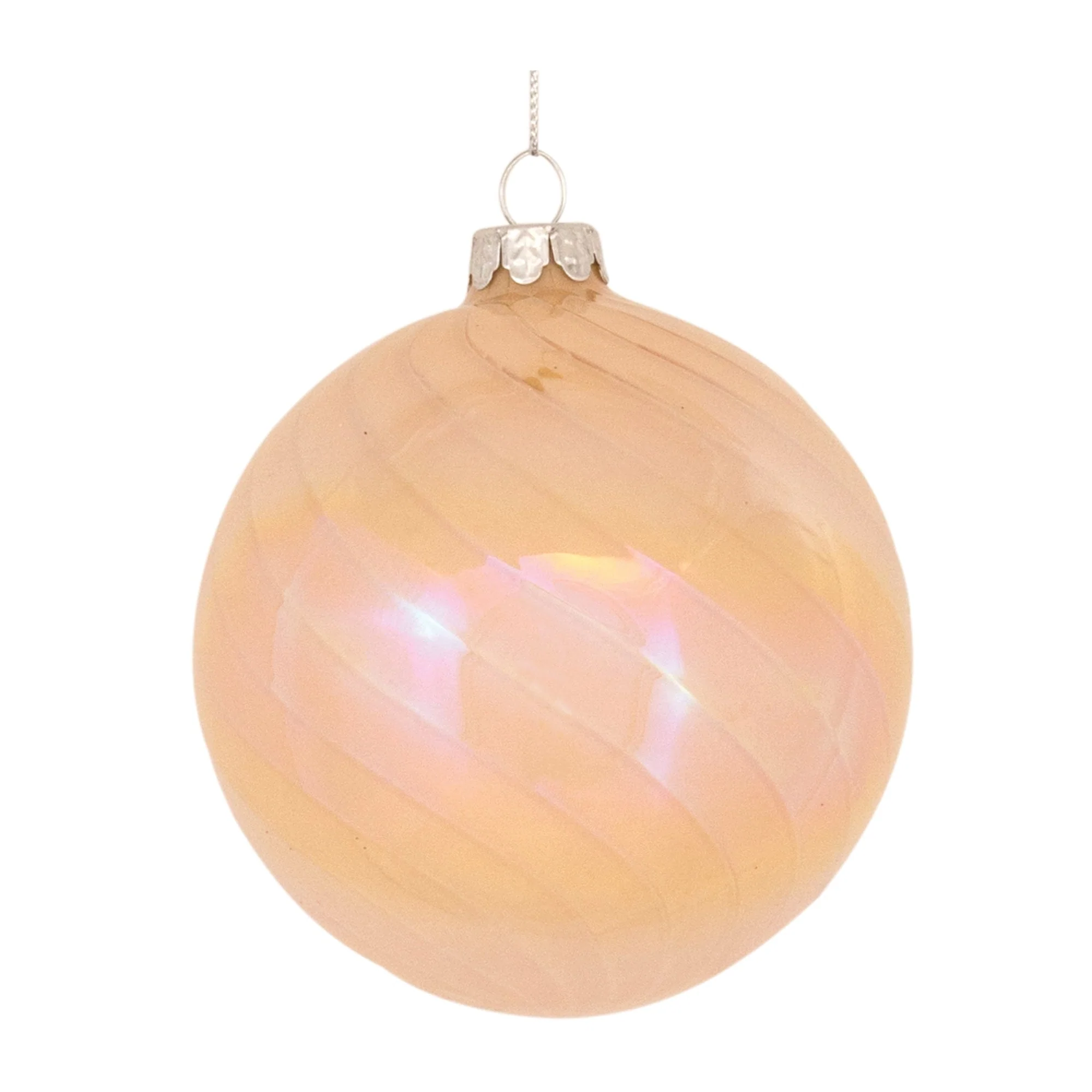 Irredescent Glass Ornament (Set of 6) - Image 4