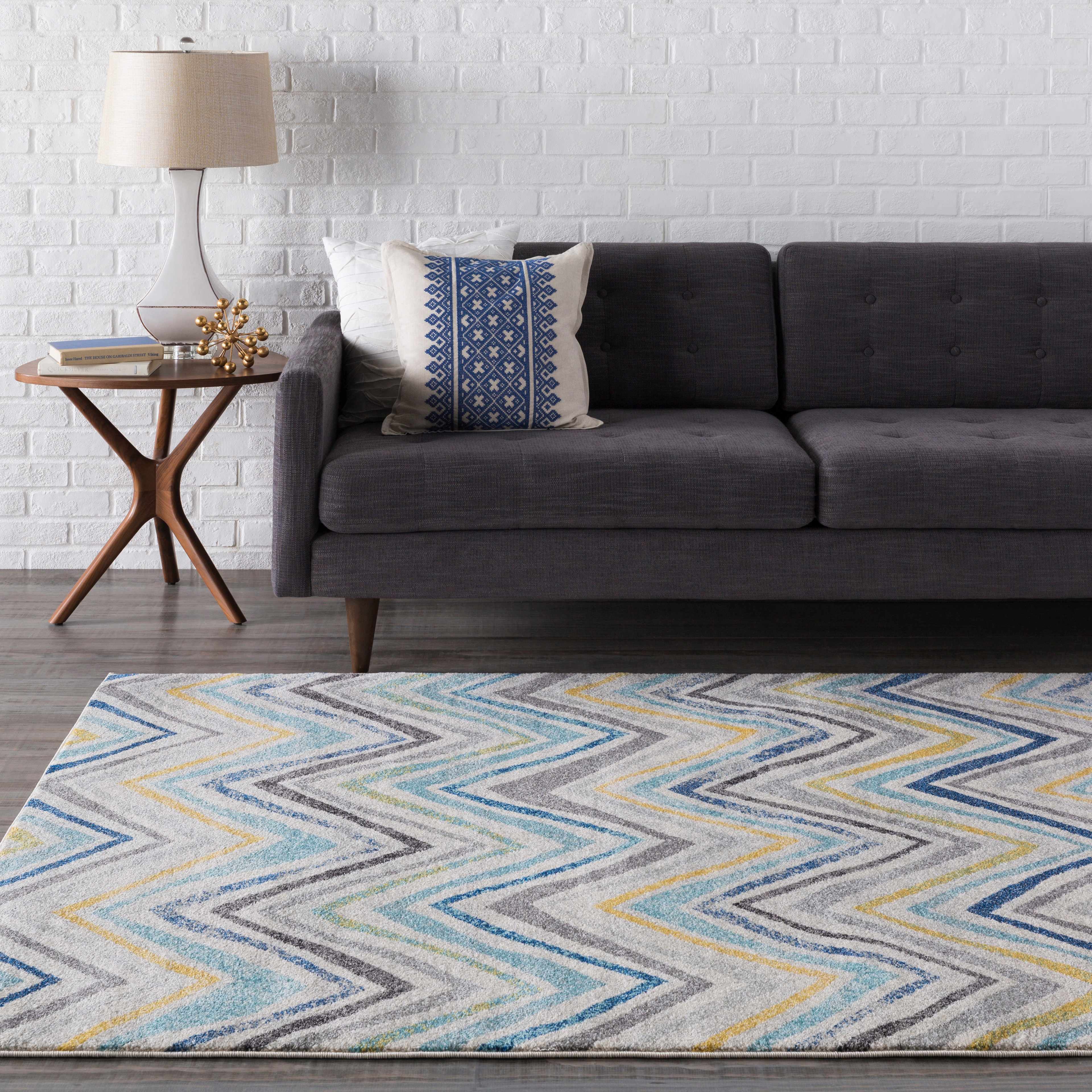 Irrigon Zigzag Area Rug - Clearance - Image 2