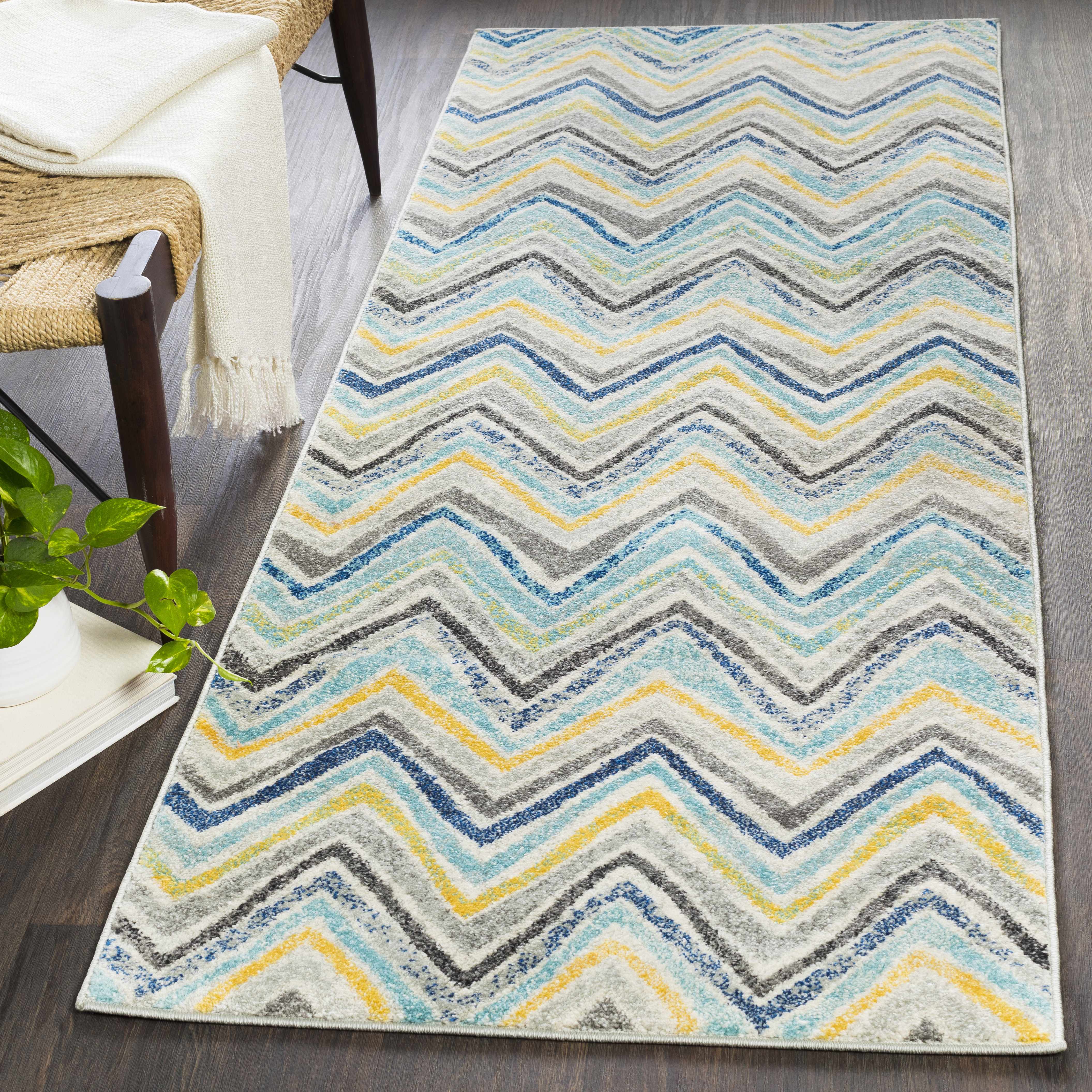 Irrigon Zigzag Area Rug - Clearance - Image 3