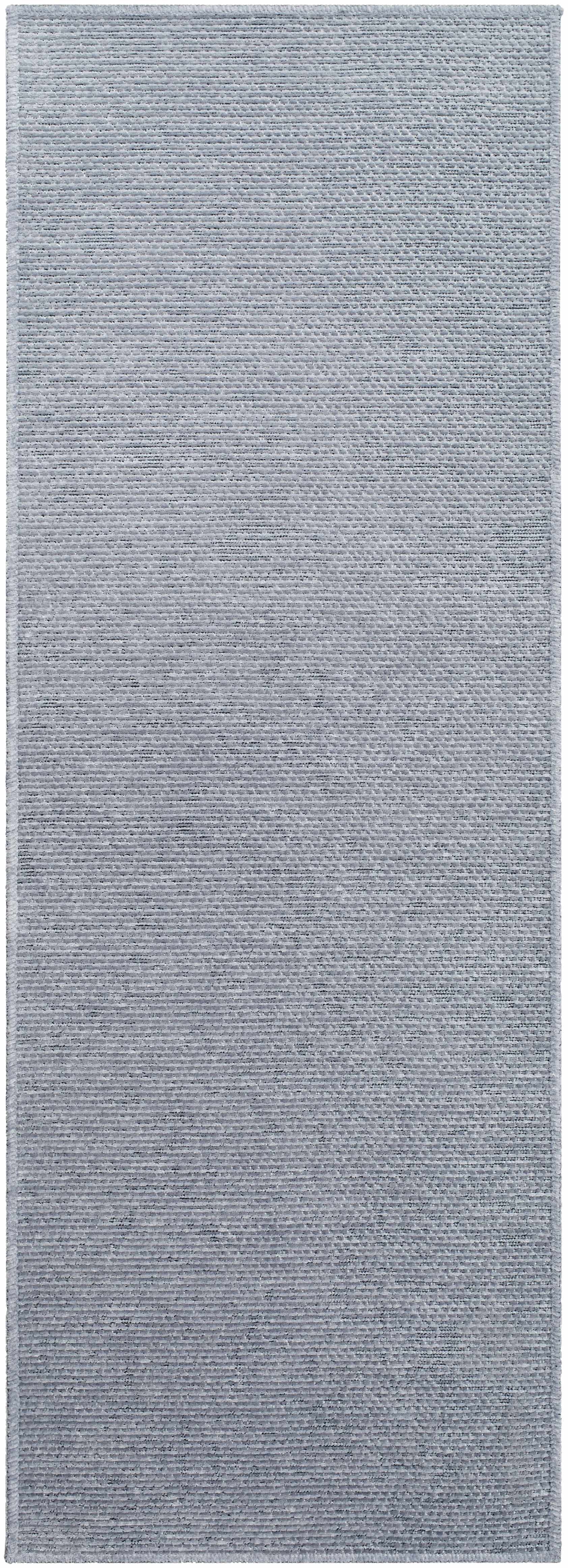 Isako Blue & Gray Solid Washable Area Rug - Clearance - Image 10