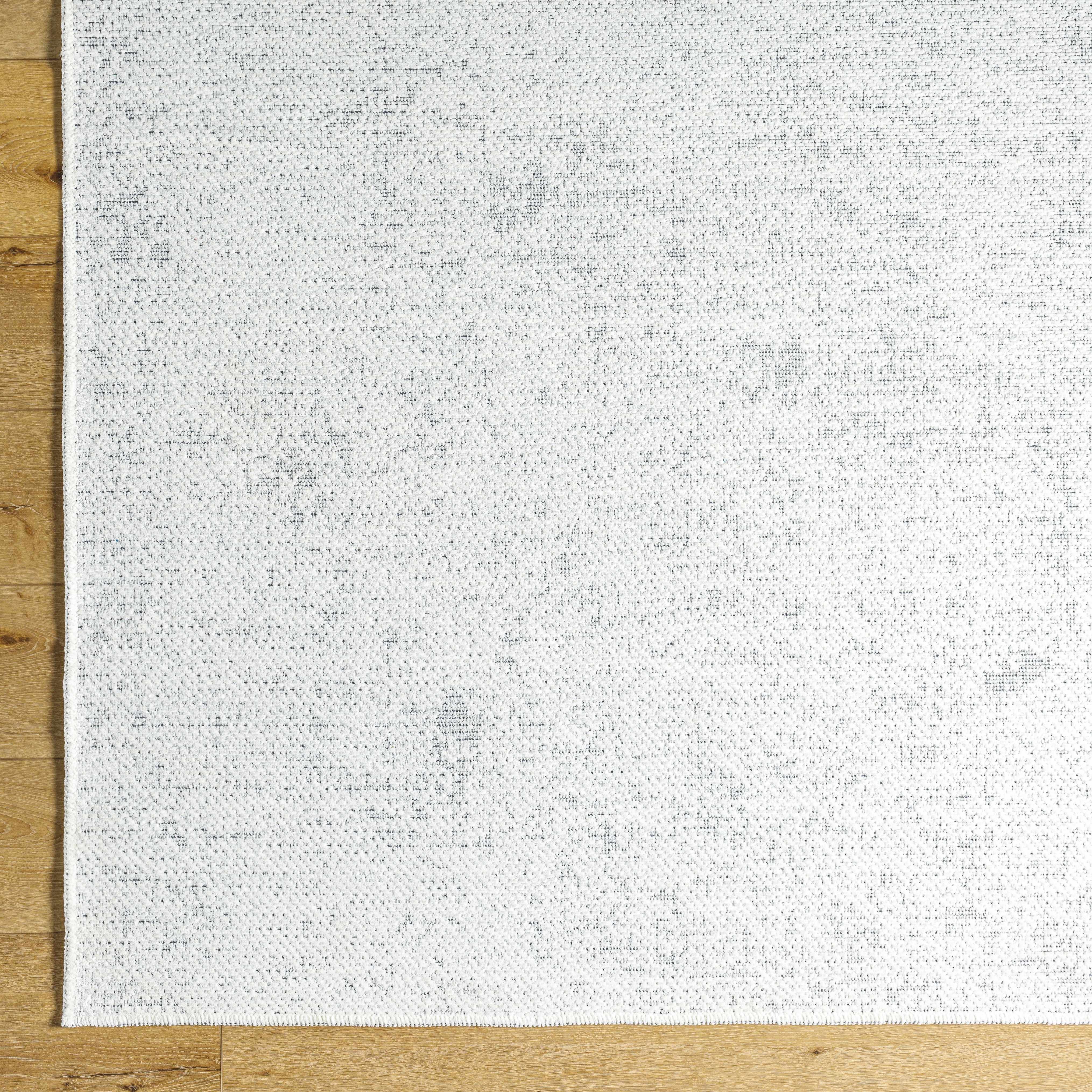 Isako Cream & Gray Solid Washable Area Rug - Clearance - Image 8