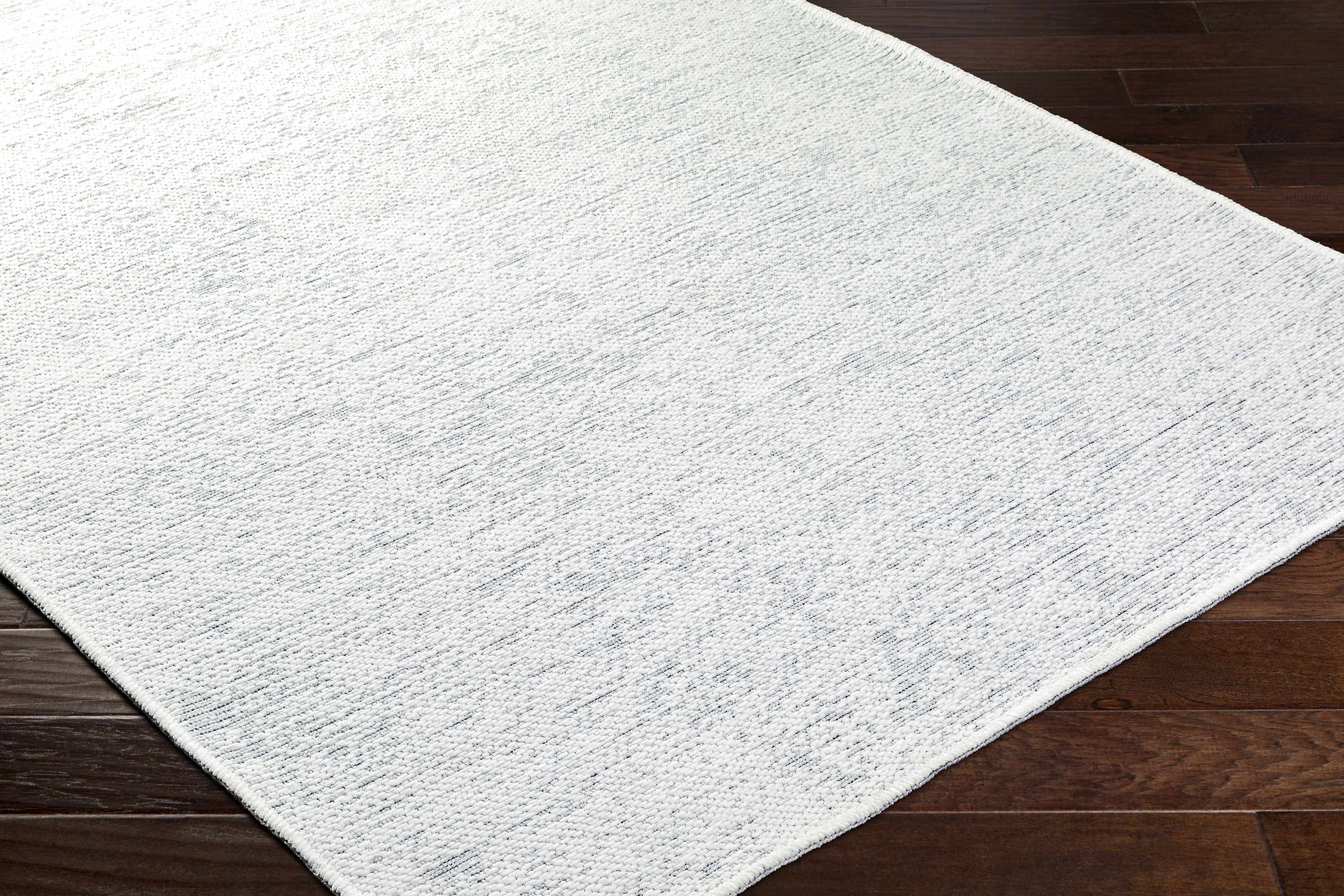 Isako Cream & Gray Solid Washable Area Rug - Clearance - Image 9