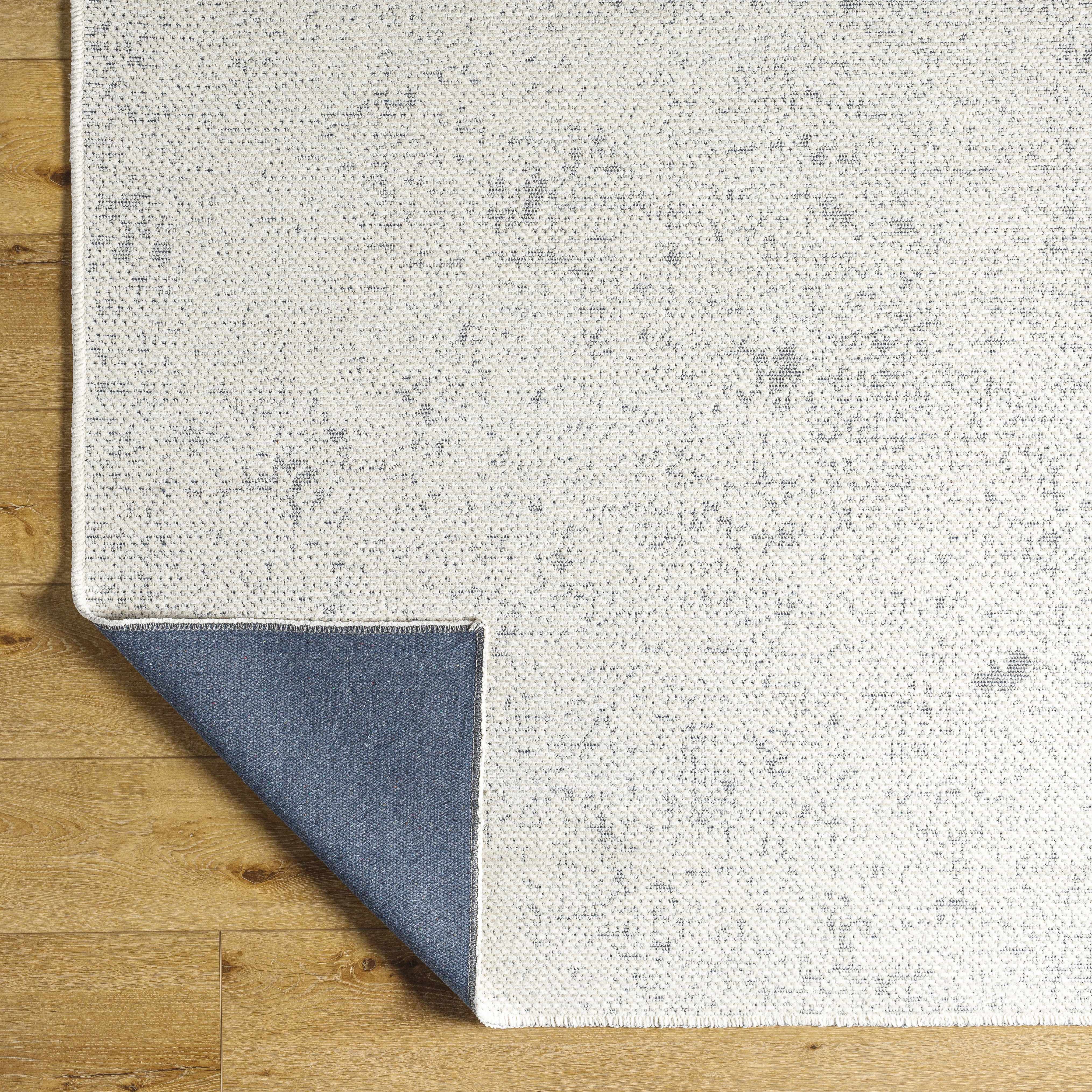 Isako Gray Solid Washable Area Rug - Clearance - Image 6