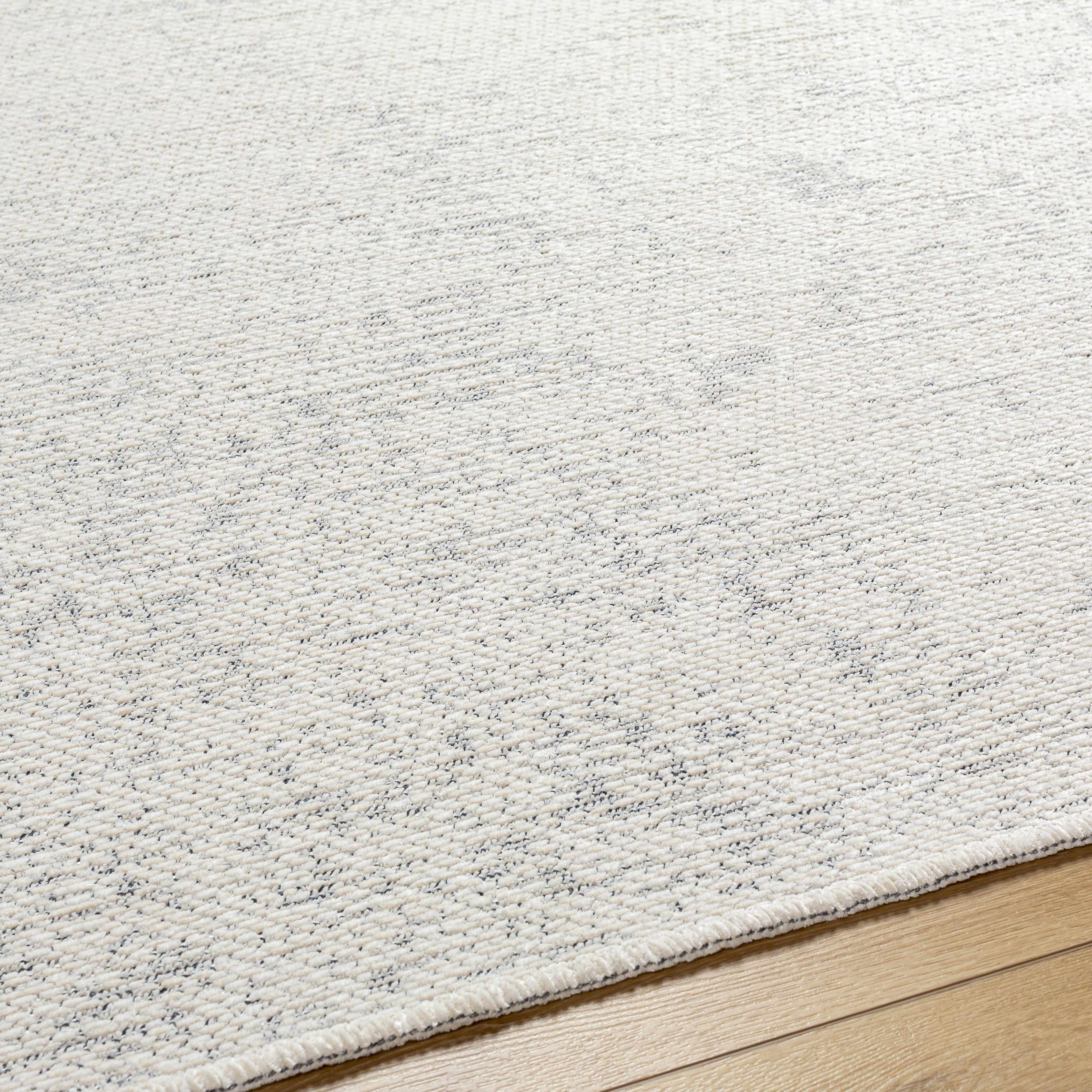 Isako Gray Solid Washable Area Rug - Clearance - Image 8