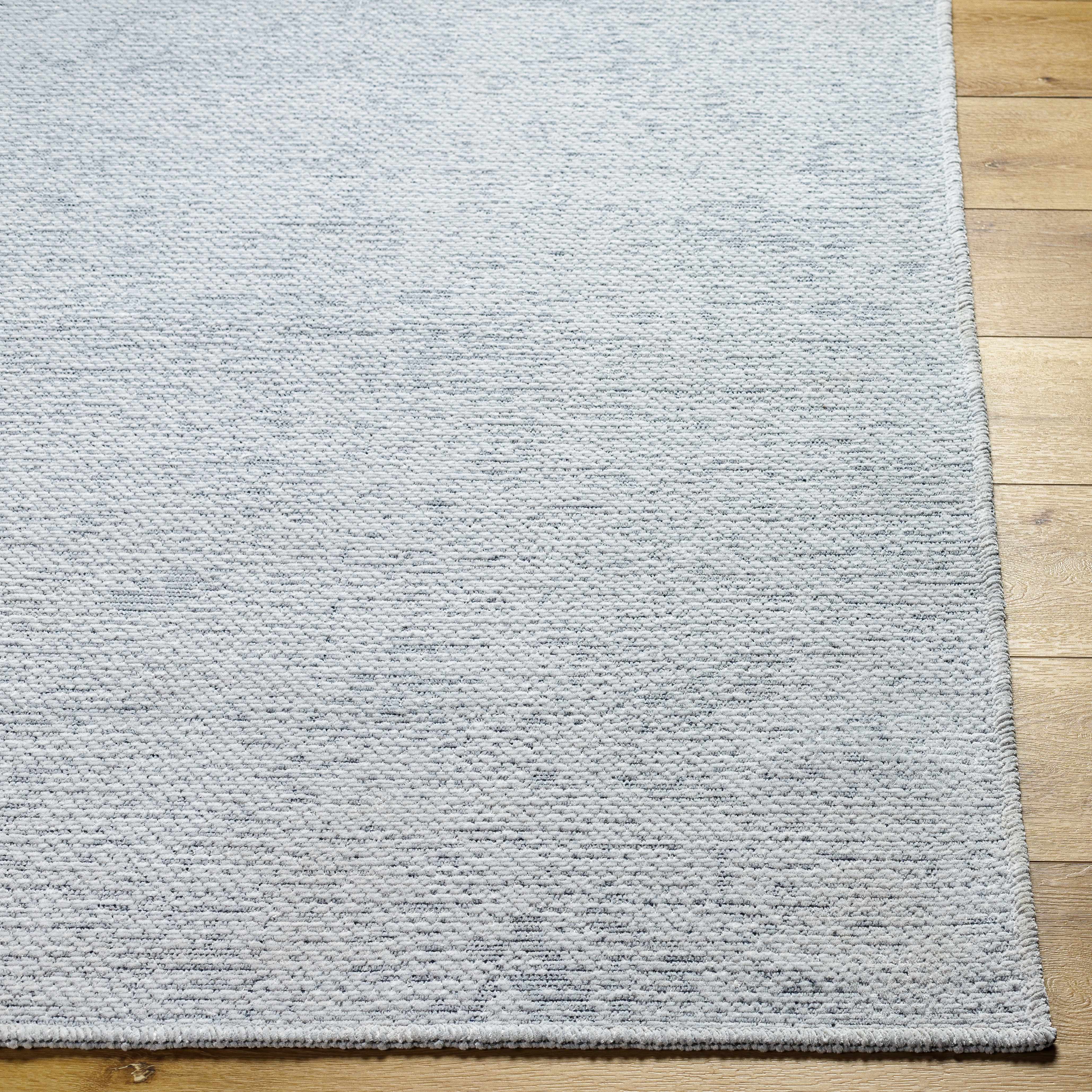 Isako Light Blue Solid Washable Rug - Promo - Image 3