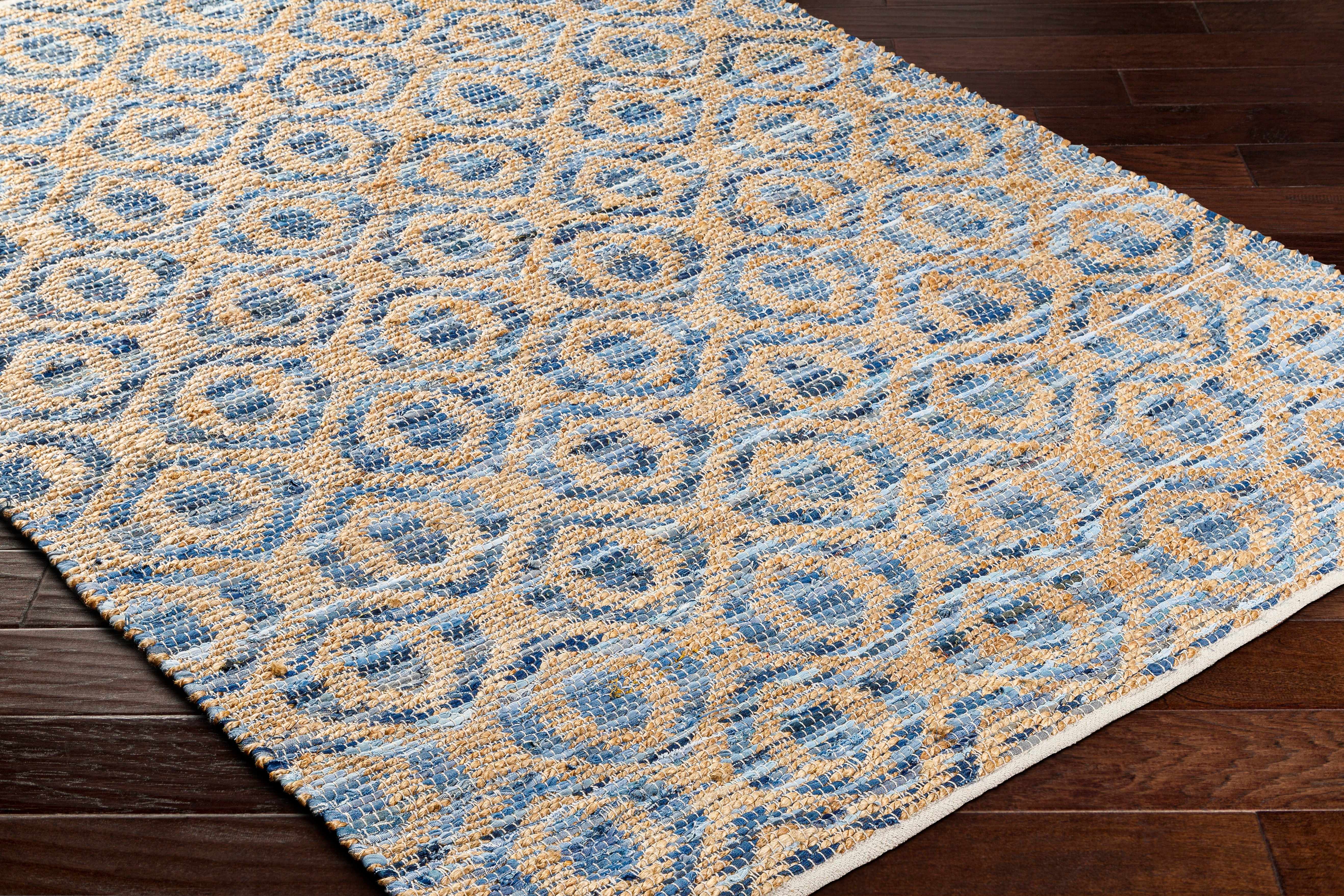 Isaye Blue Area Rug - Clearance - Image 4
