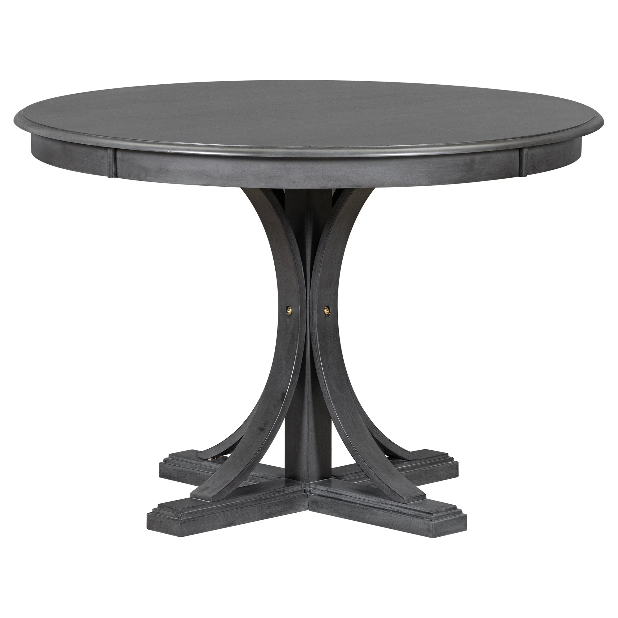 Isla Graceful Pedestal Dining Set for Four - Image 11