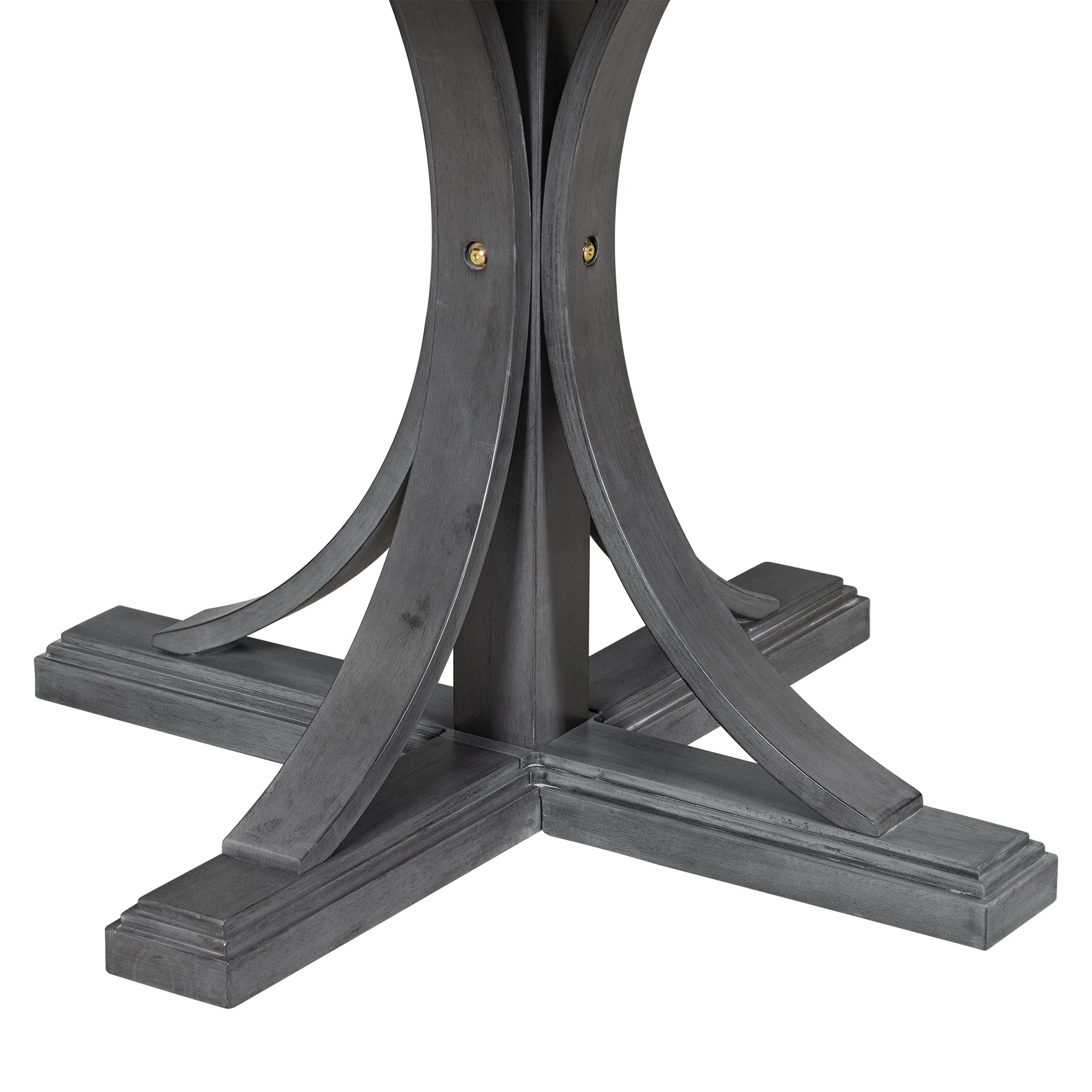 Isla Graceful Pedestal Dining Set for Four - Image 13