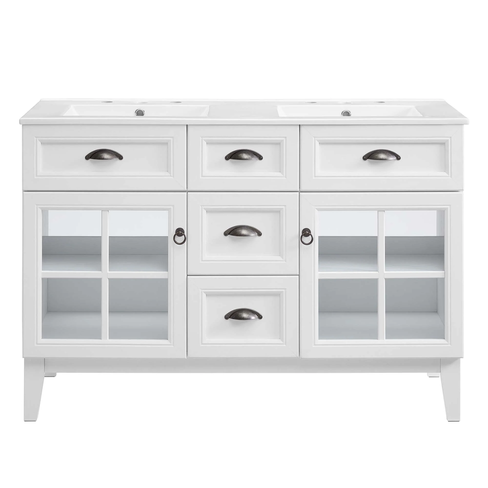Isle 48" Double Bathroom Vanity Cabinet by Modway - Image 3