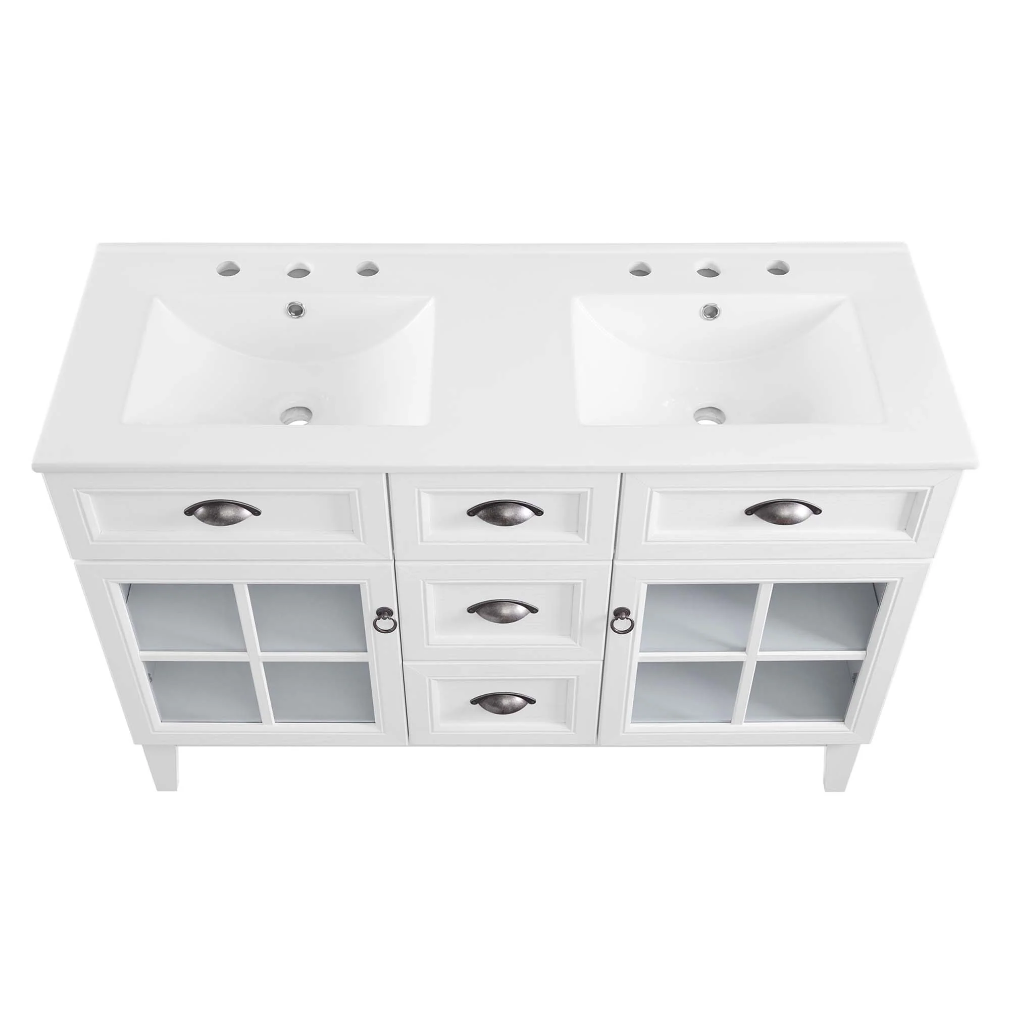 Isle 48" Double Bathroom Vanity Cabinet by Modway - Image 4