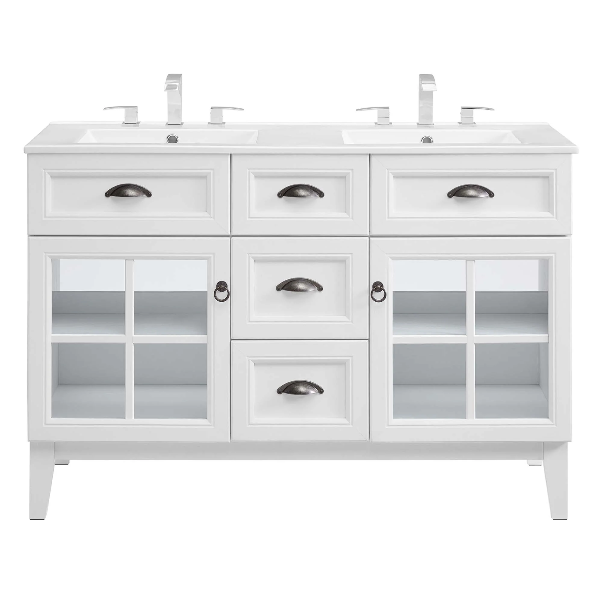 Isle 48" Double Bathroom Vanity Cabinet by Modway - Image 7