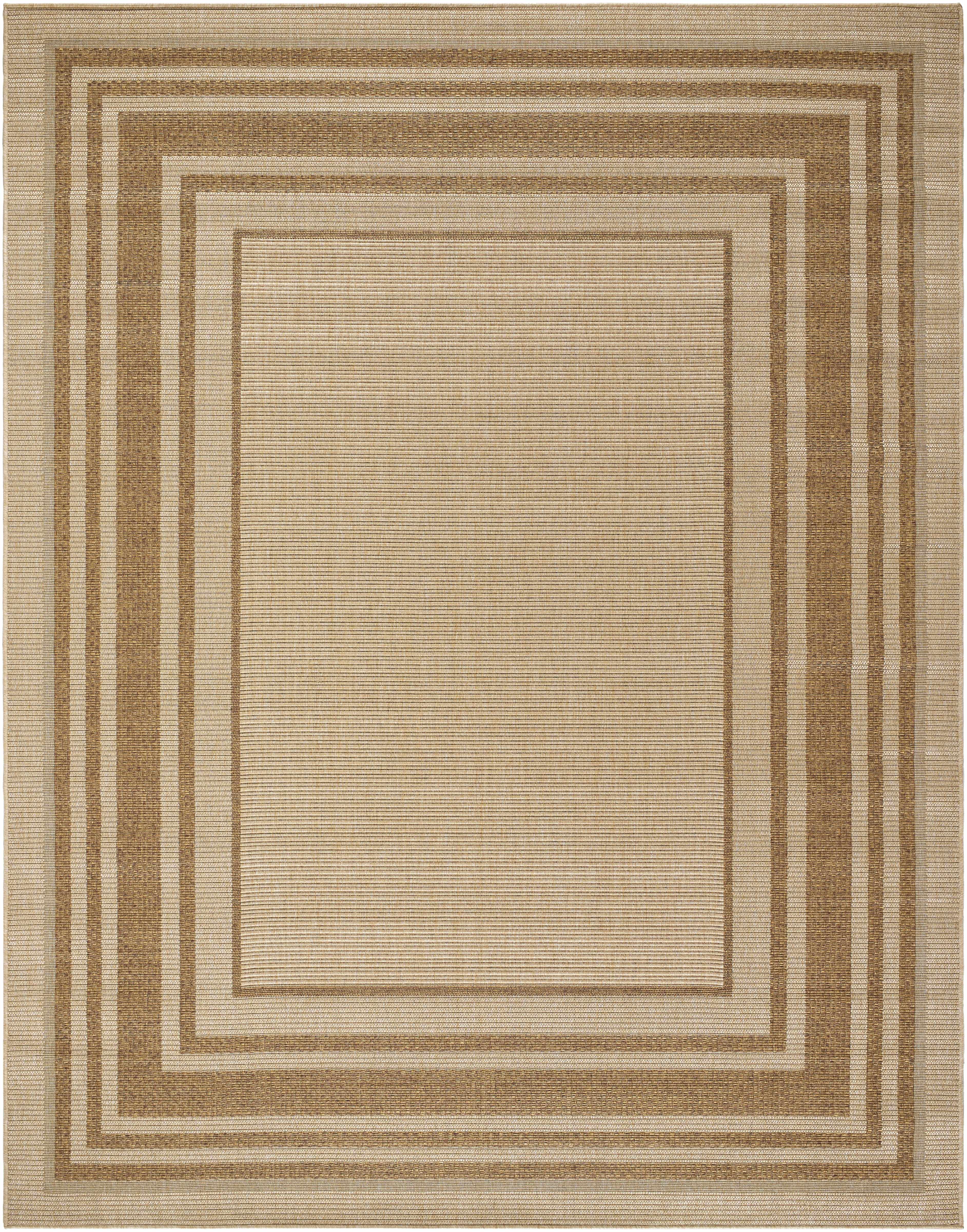 Isoko Bordered Faux Jute Rug - Image 11