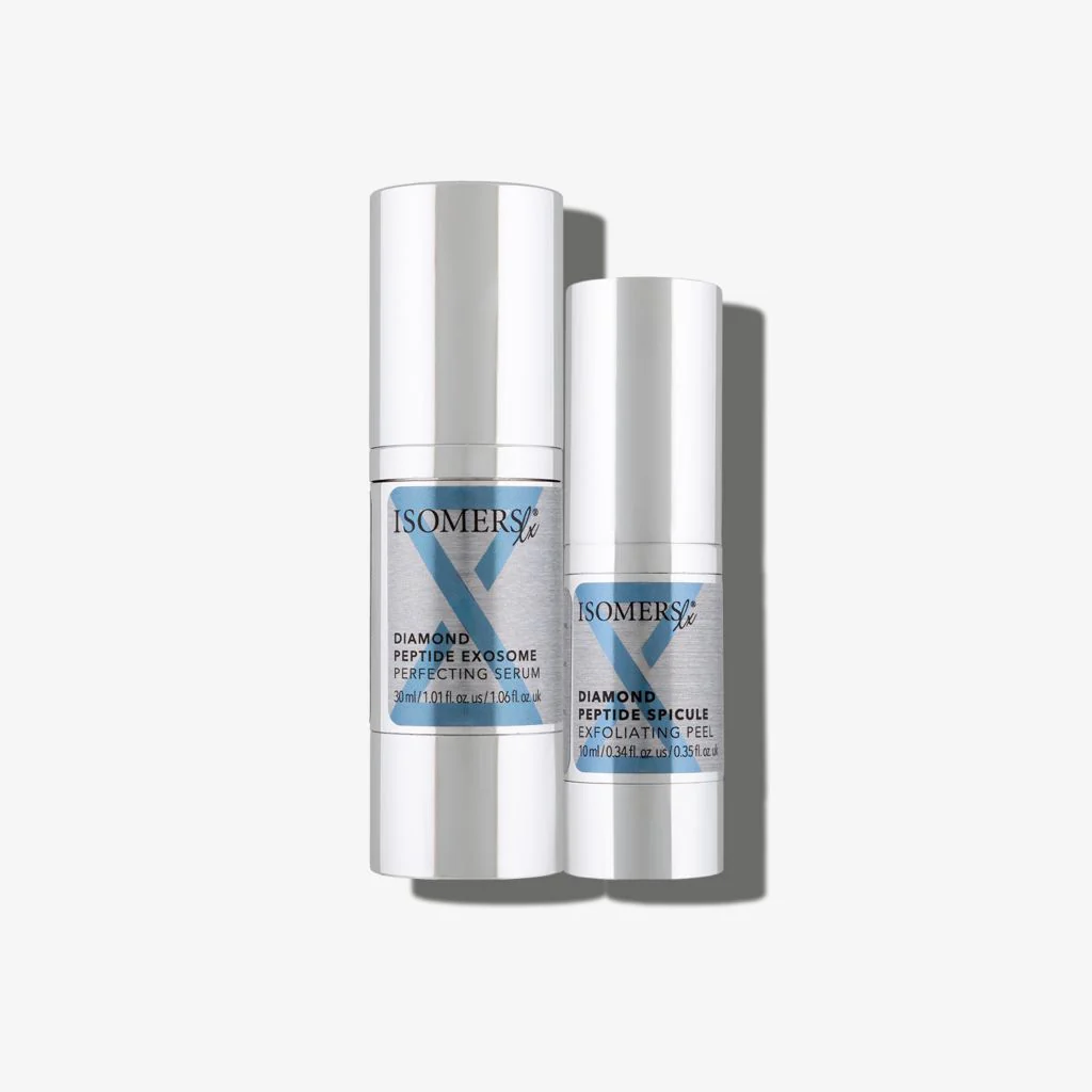 ISOMERS LX Diamond Deluxe Exfoliating Peel & Perfecting Serum Duo - Image 3