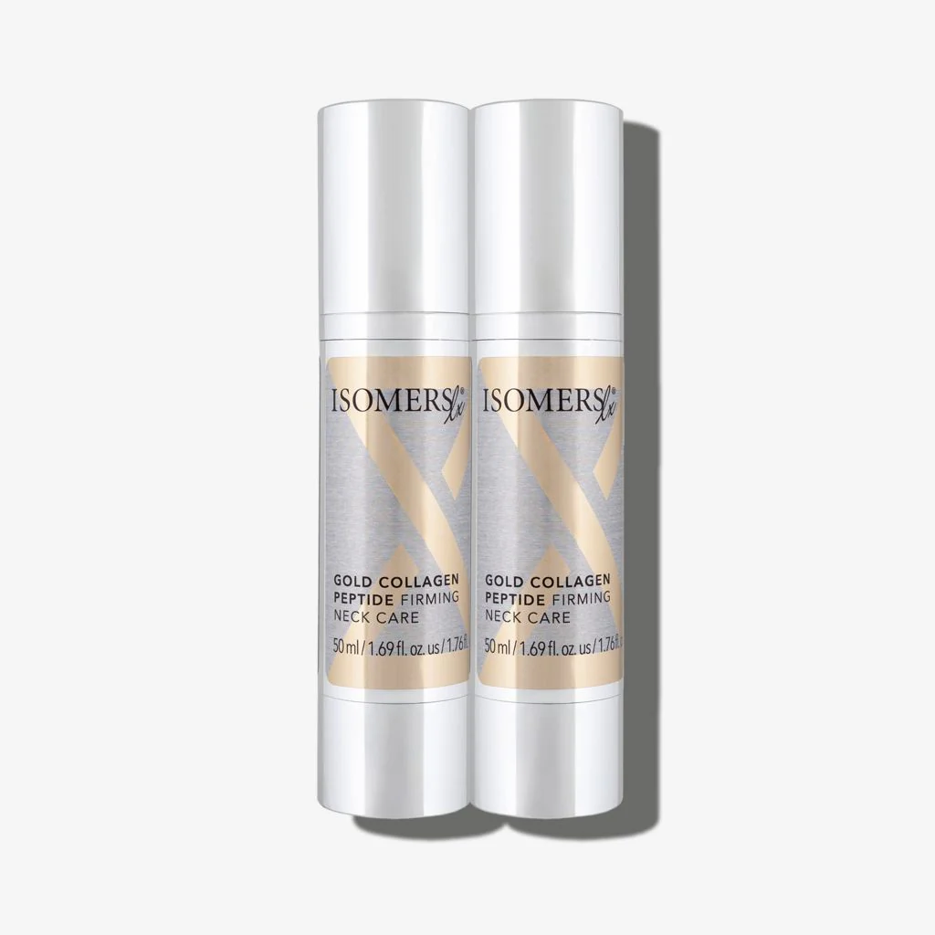 ISOMERS LX Gold Collagen Peptide Firming Neck Care Duo - Image 3