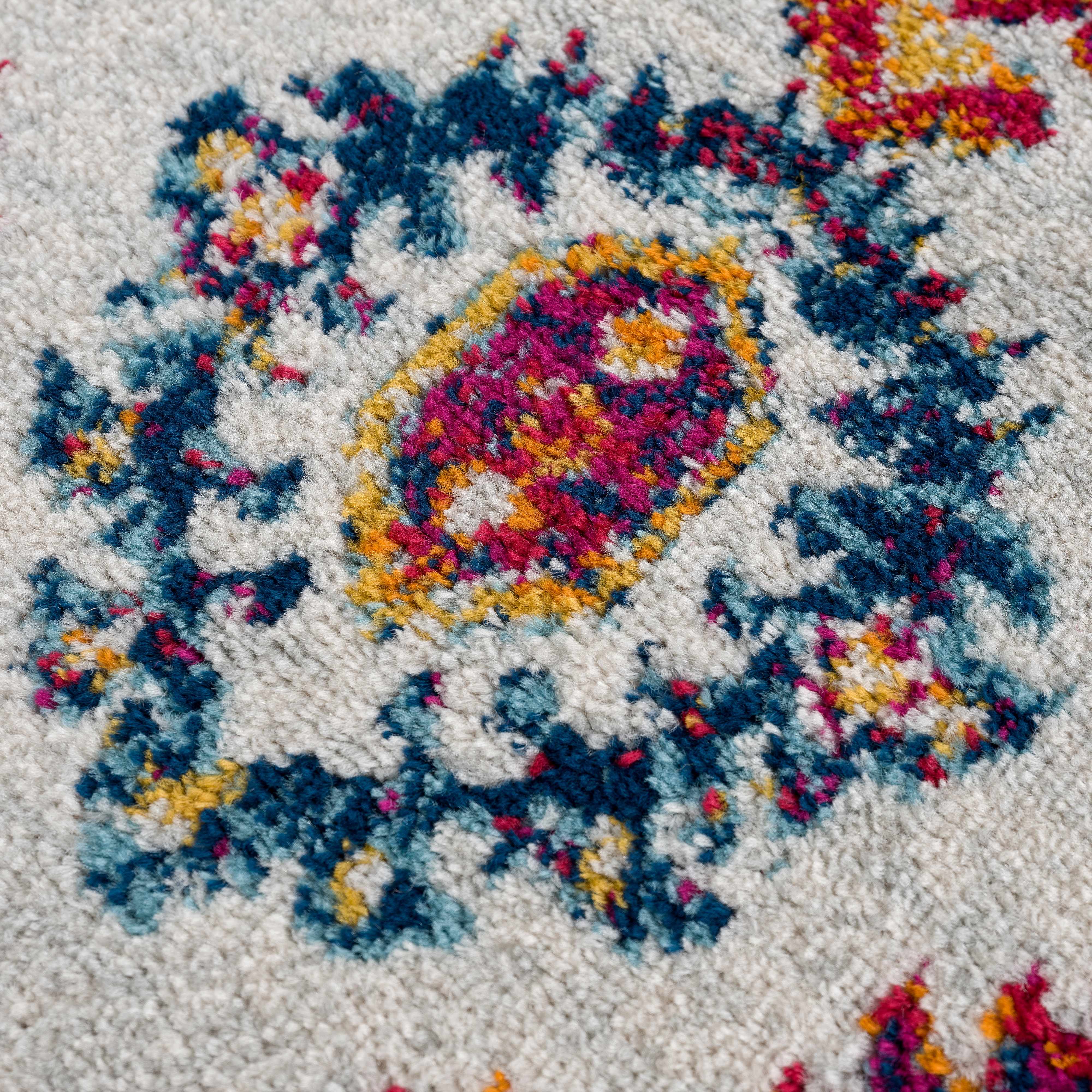 Istanbul Medallion Orange Area Rug - Clearance - Image 15