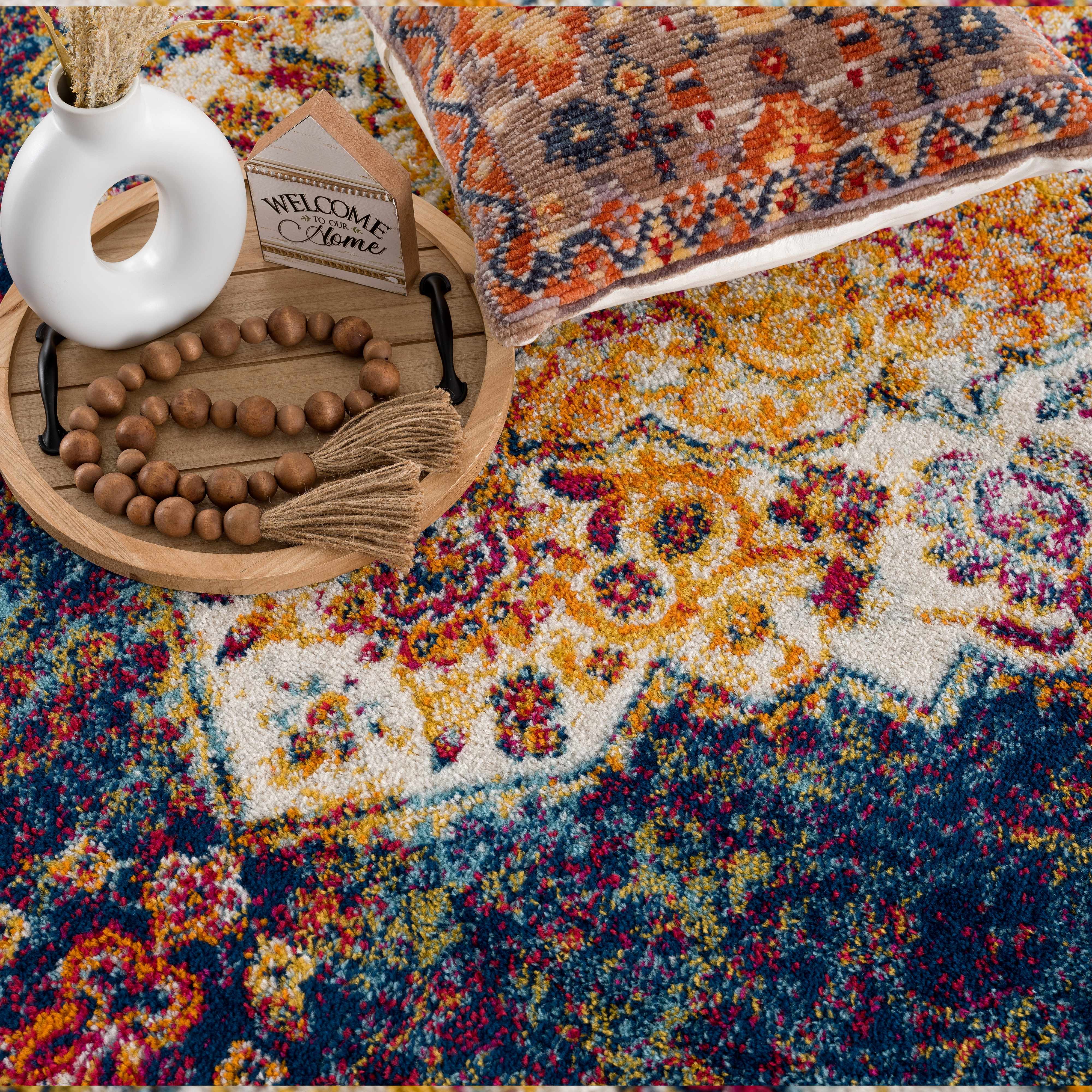 Istanbul Navy Area Rug - Clearance - Image 11