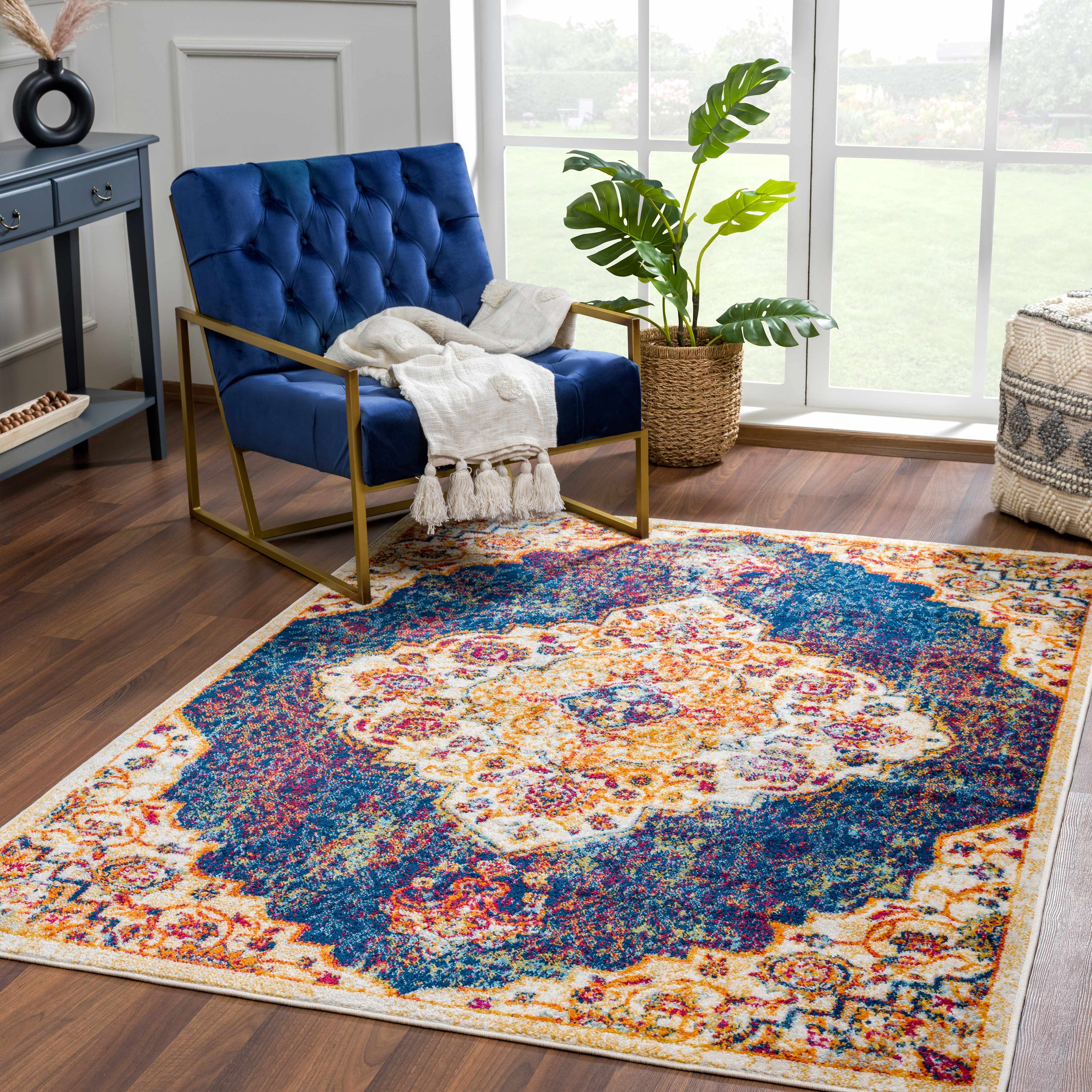 Istanbul Navy Area Rug - Clearance - Image 2