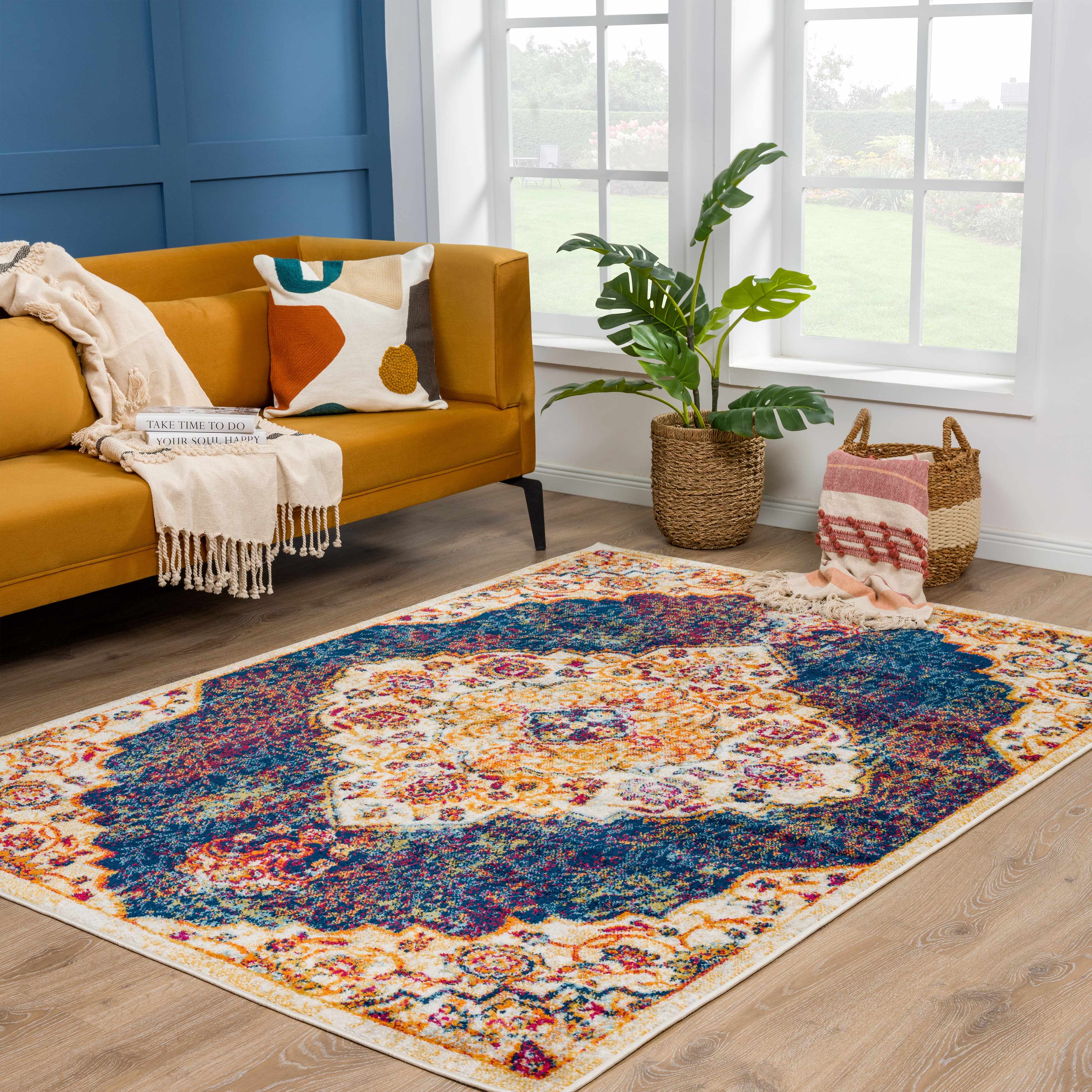 Istanbul Navy Area Rug - Clearance - Image 3