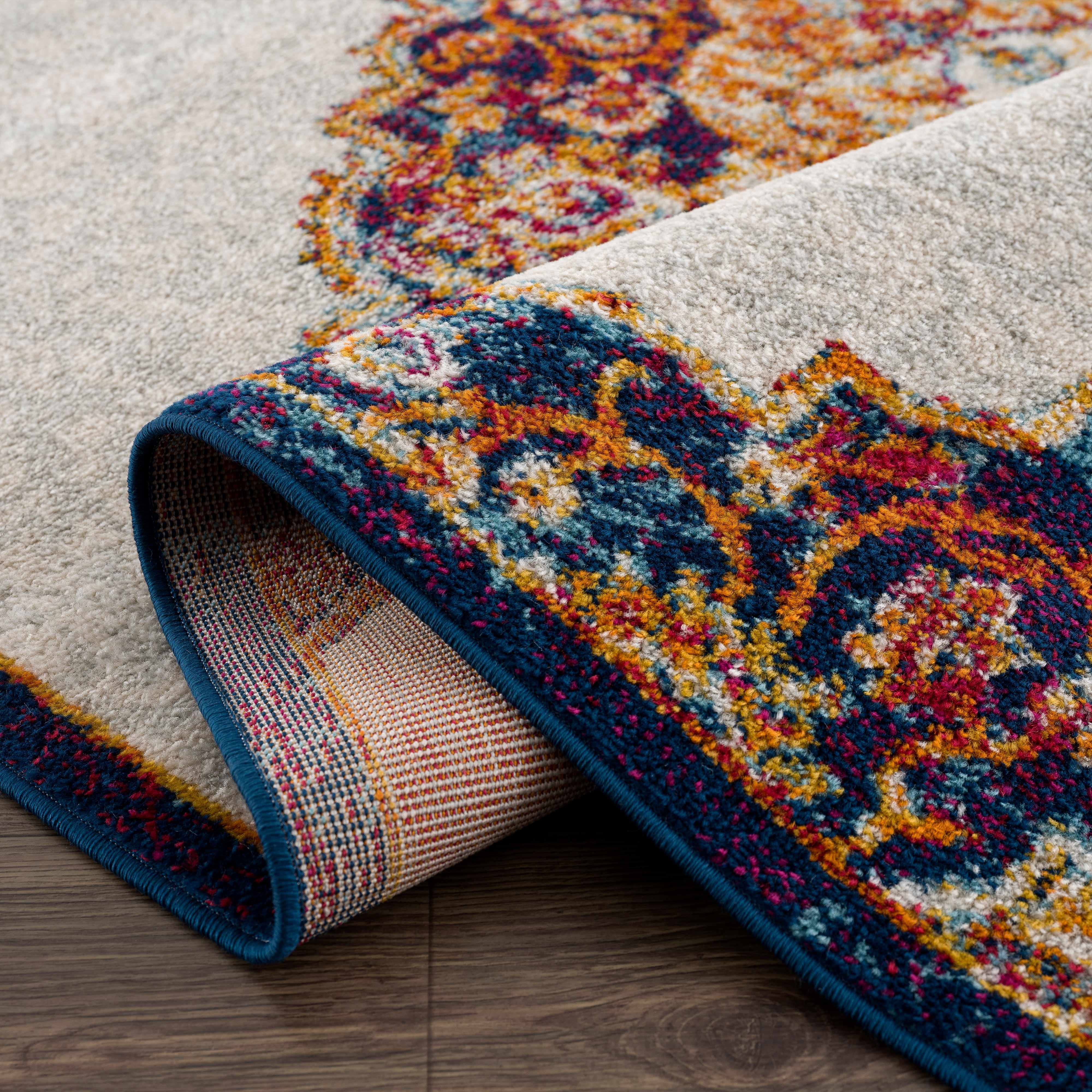 Istanbul Orange Area Rug - Clearance - Image 8