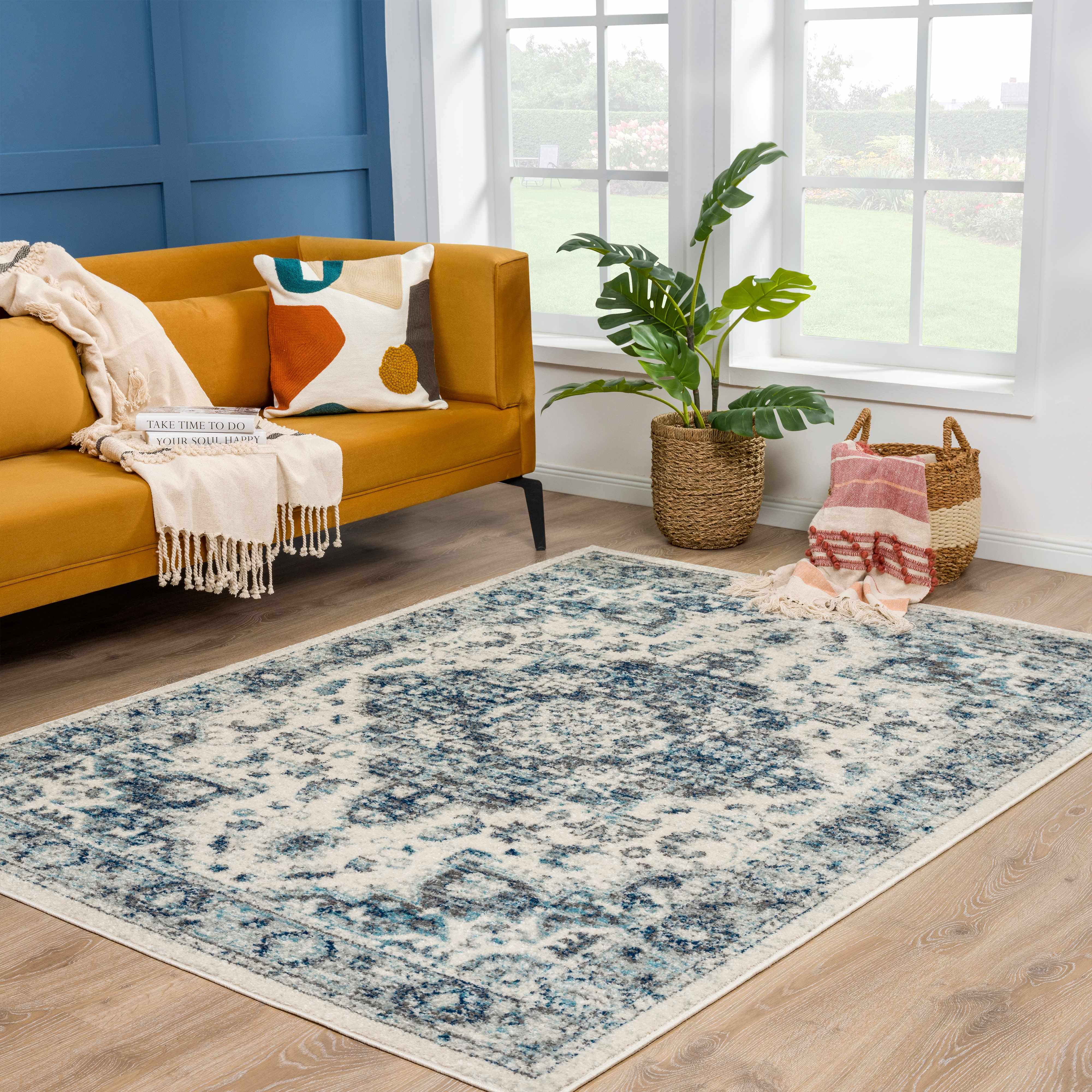 Istanbullu Blue Area Rug - Clearance - Image 3