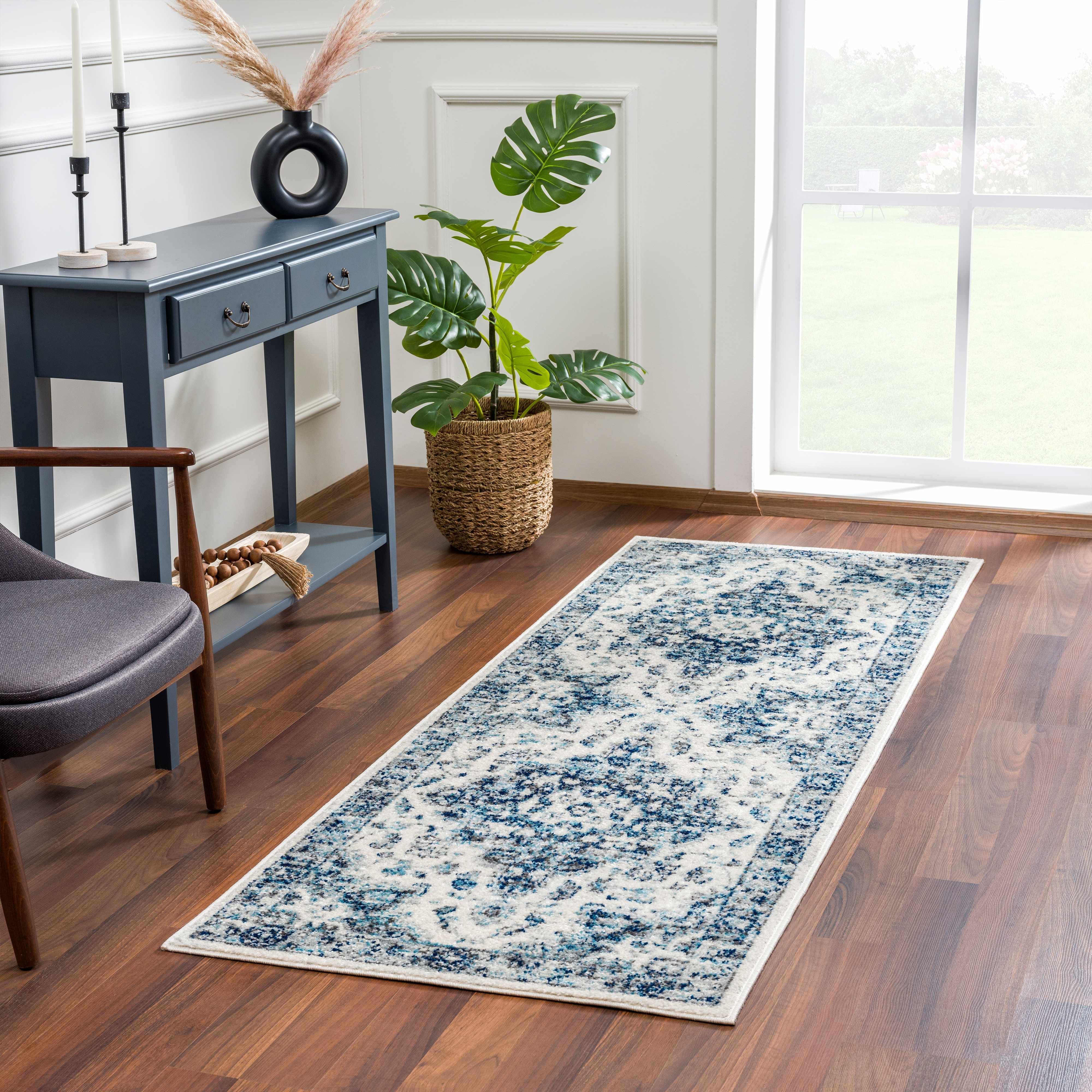 Istanbullu Blue Area Rug - Clearance - Image 9