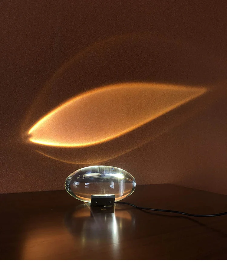 Italian Designer LED Crystal Table Lamp Egg Shape for Bedroom Decor & Gifting - Image 10
