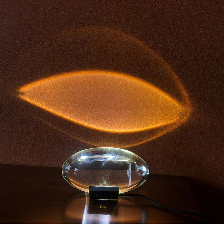Italian Designer LED Crystal Table Lamp Egg Shape for Bedroom Decor & Gifting - Image 11