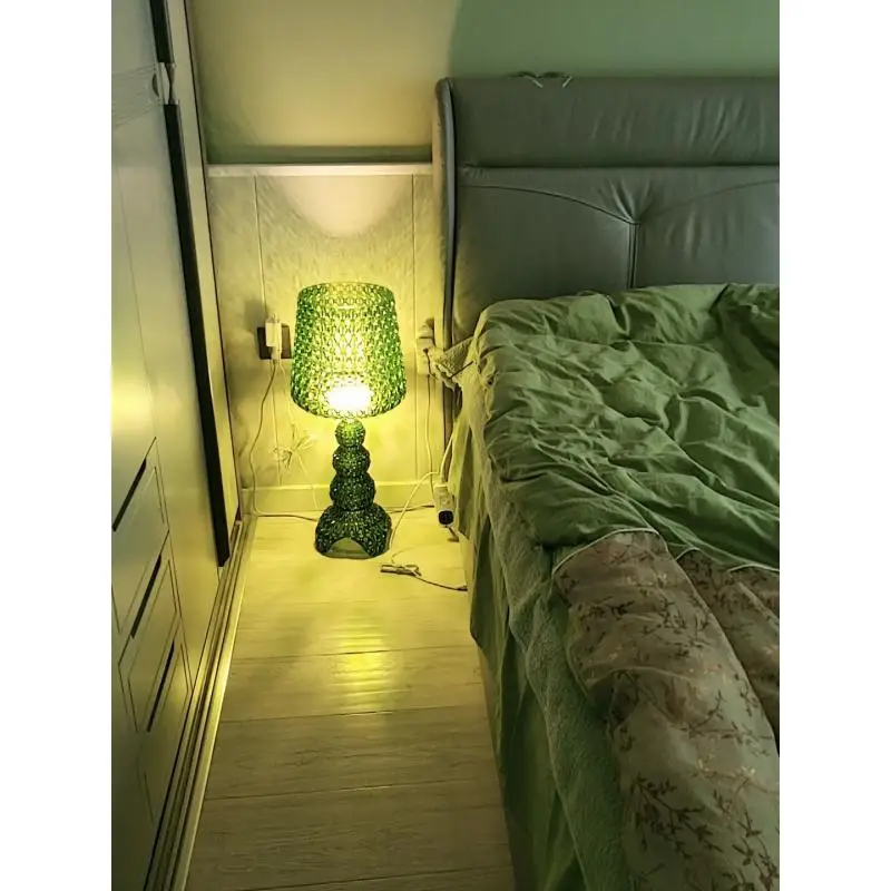Italian Designer Wine Glass Lamp Acrylic Ambient Table Light for Bedroom Living - Image 5